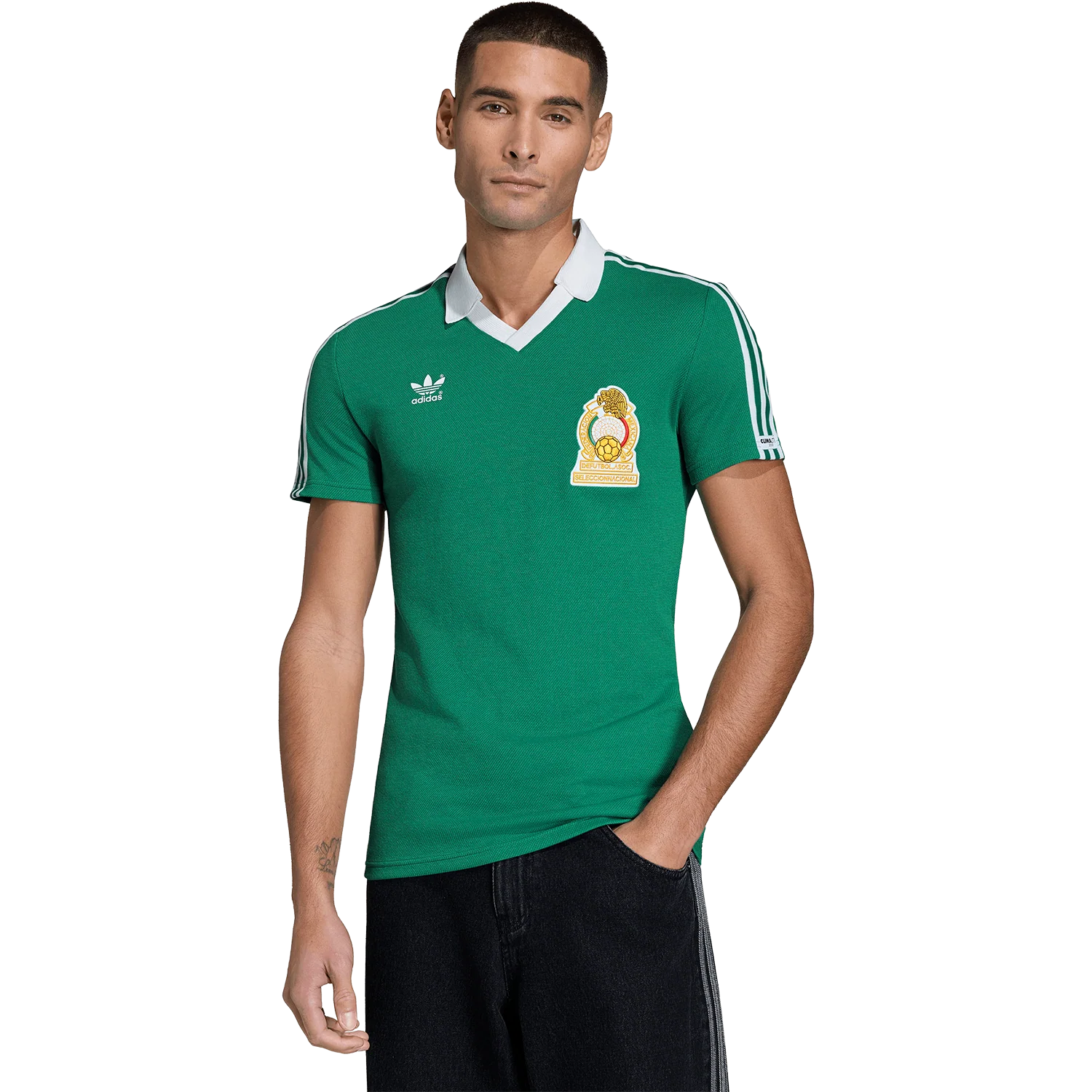 adidas Mexico 1986 Home Jersey - Image 3