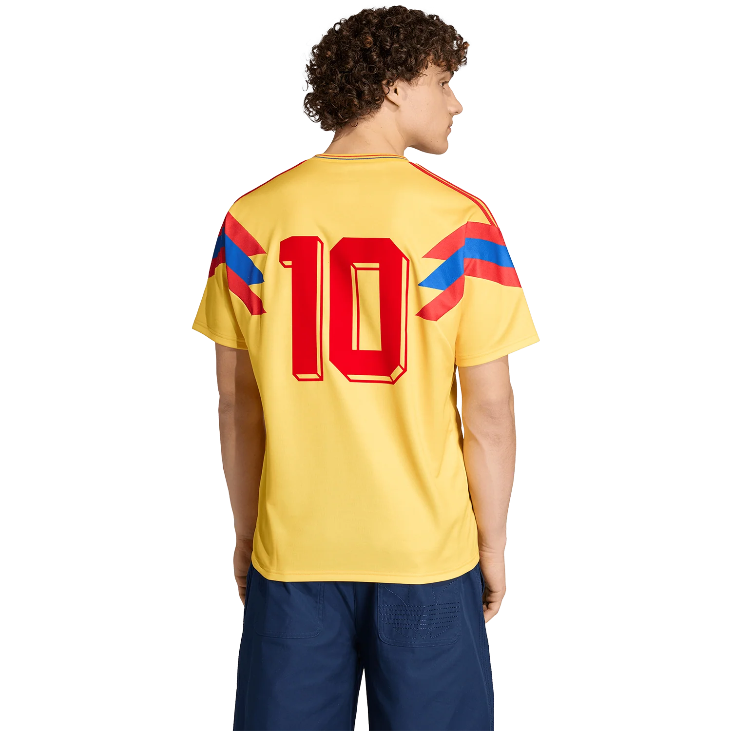 adidas Colombia 1990 Men's Away Jersey - Image 4
