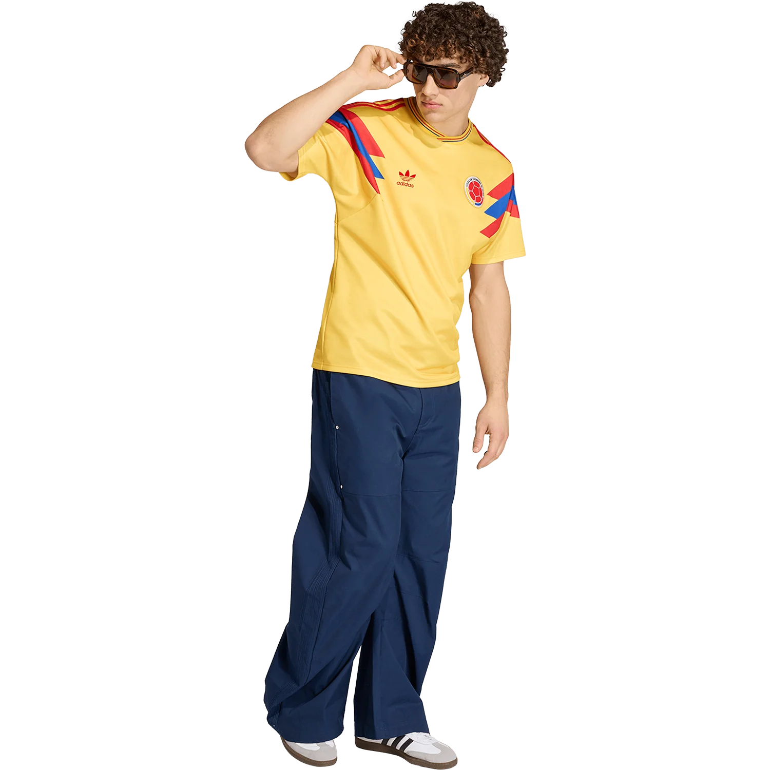 adidas Colombia 1990 Men's Away Jersey - Image 5