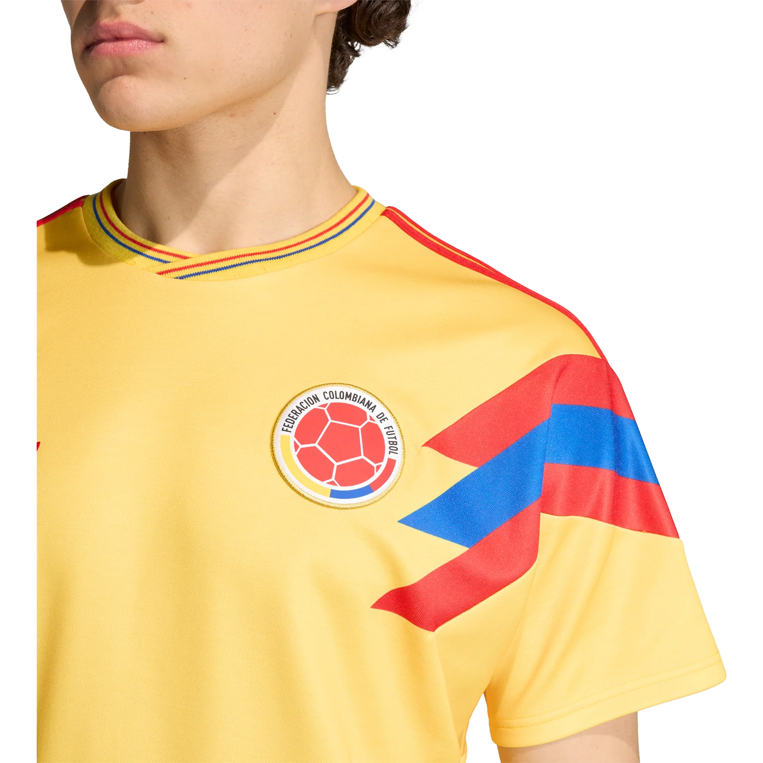 adidas Colombia 1990 Men's Away Jersey - Image 7