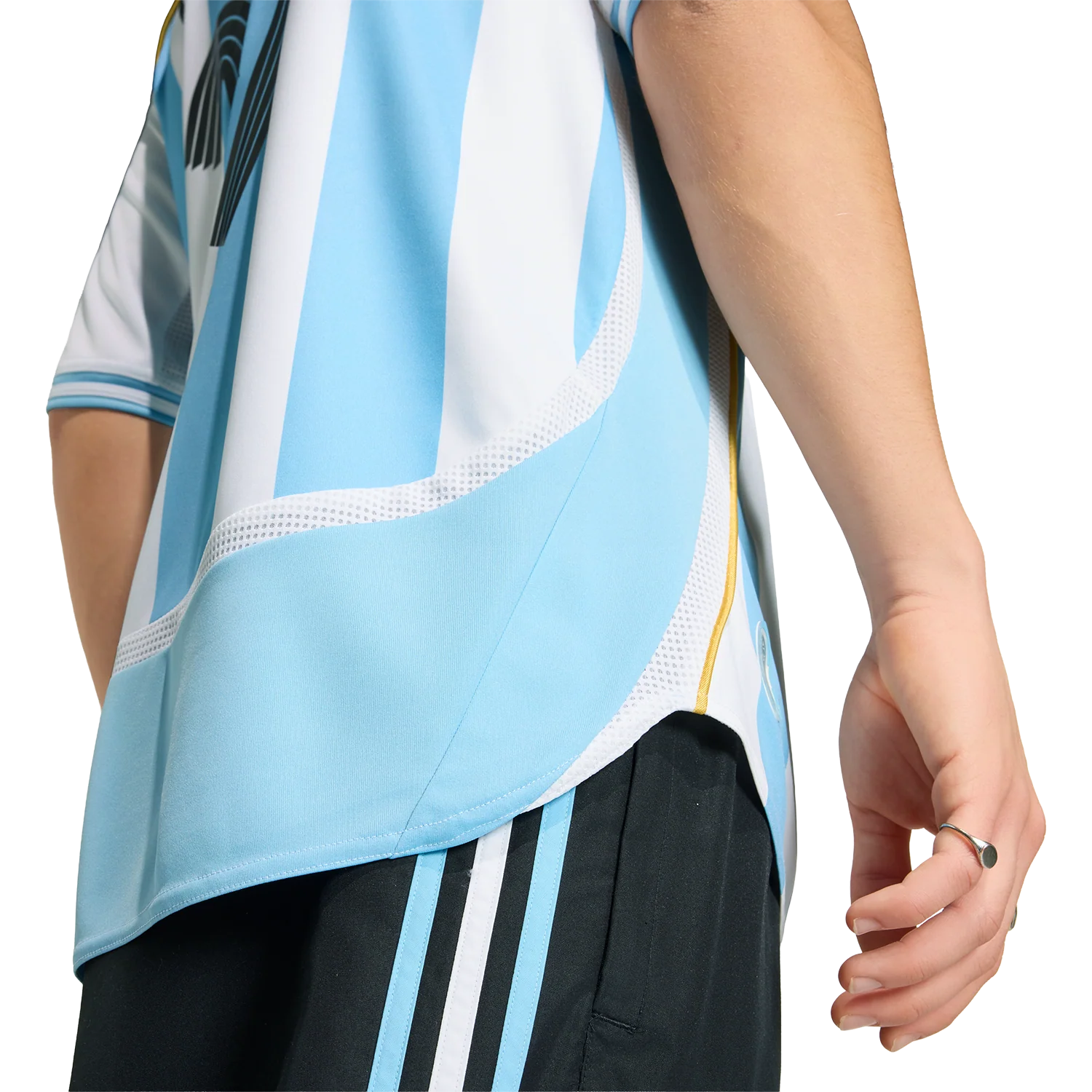 adidas Argentina 2006 Men's Home Messi 19 Jersey - Image 7