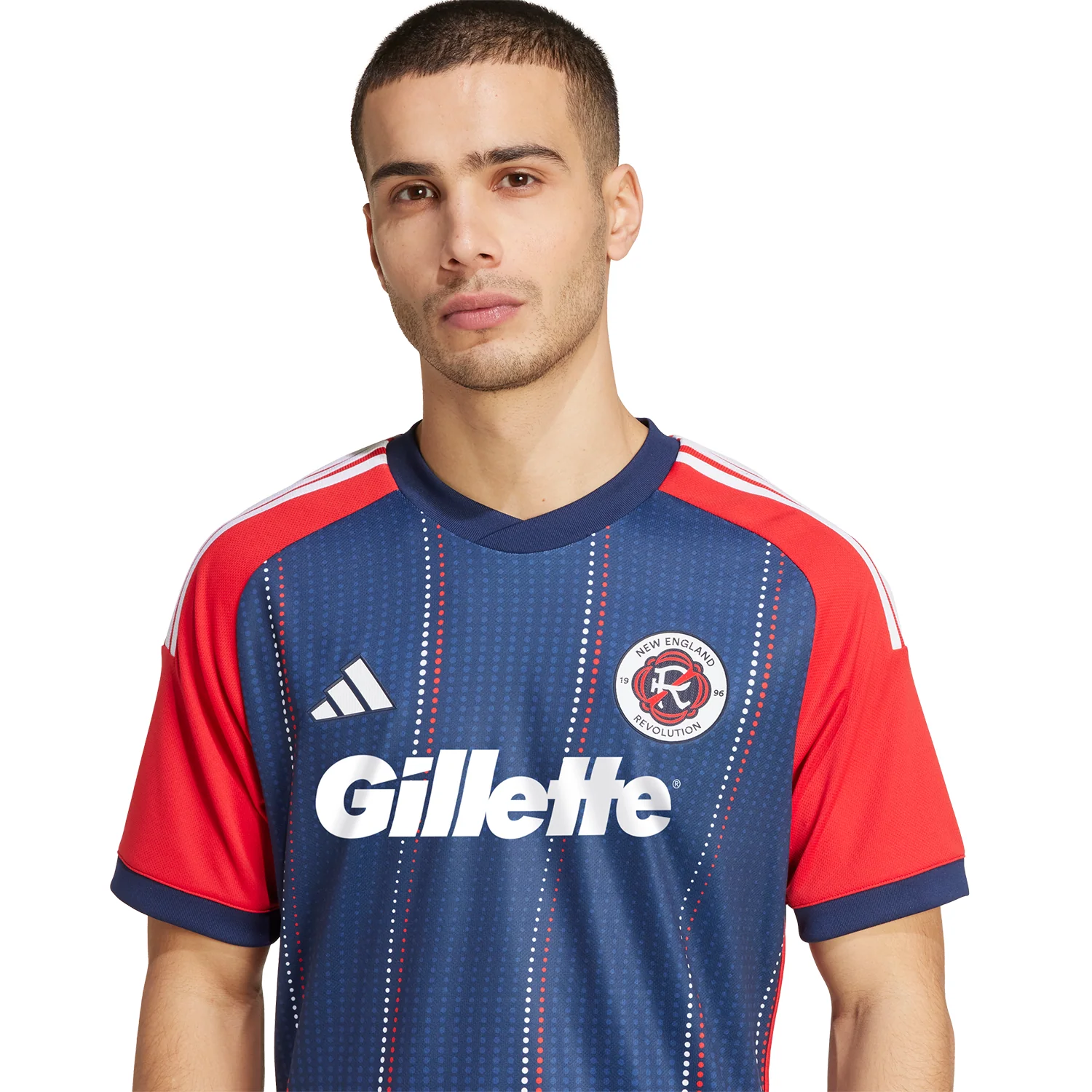 adidas New England Revolution 2025 Men's Home Authentic Match Jersey - Image 5