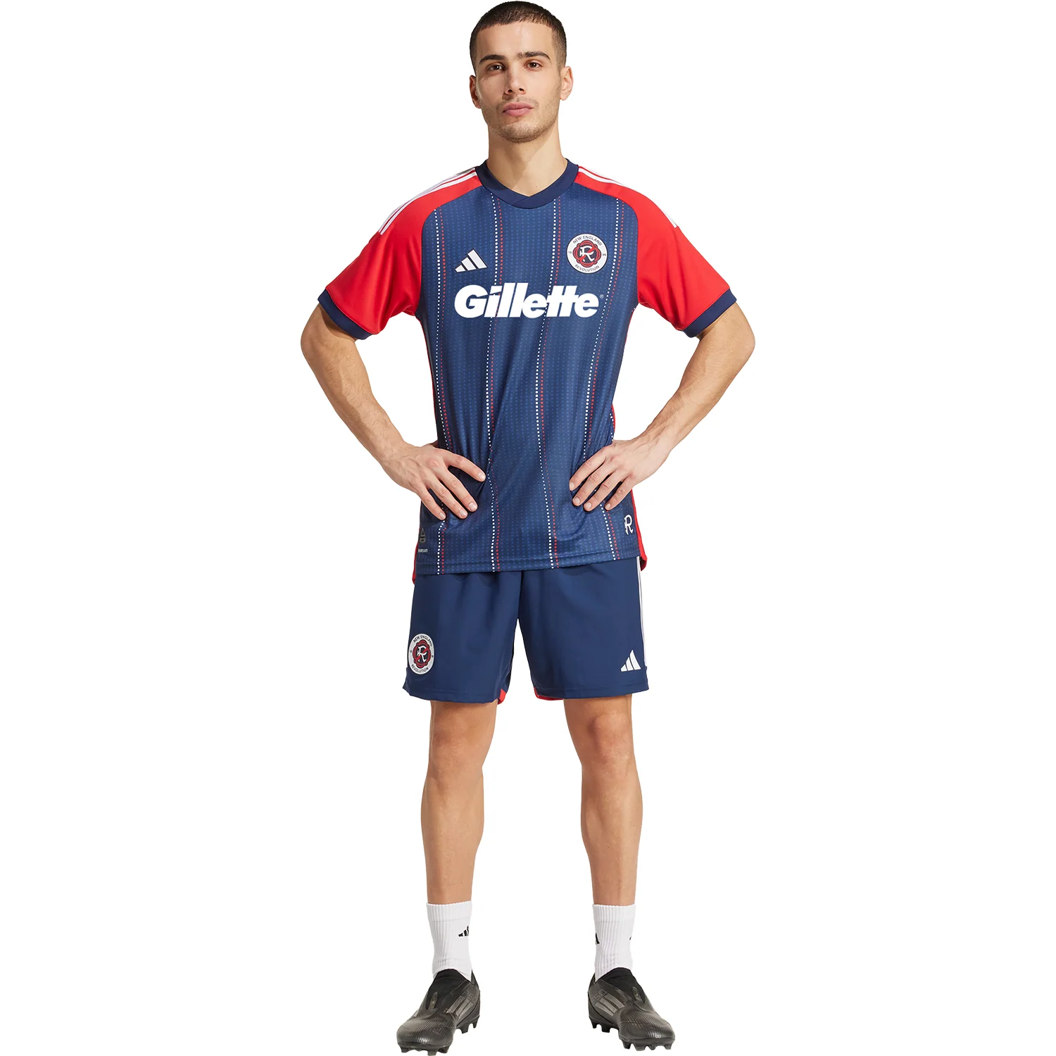 adidas New England Revolution 2025 Men's Home Authentic Match Jersey - Image 6