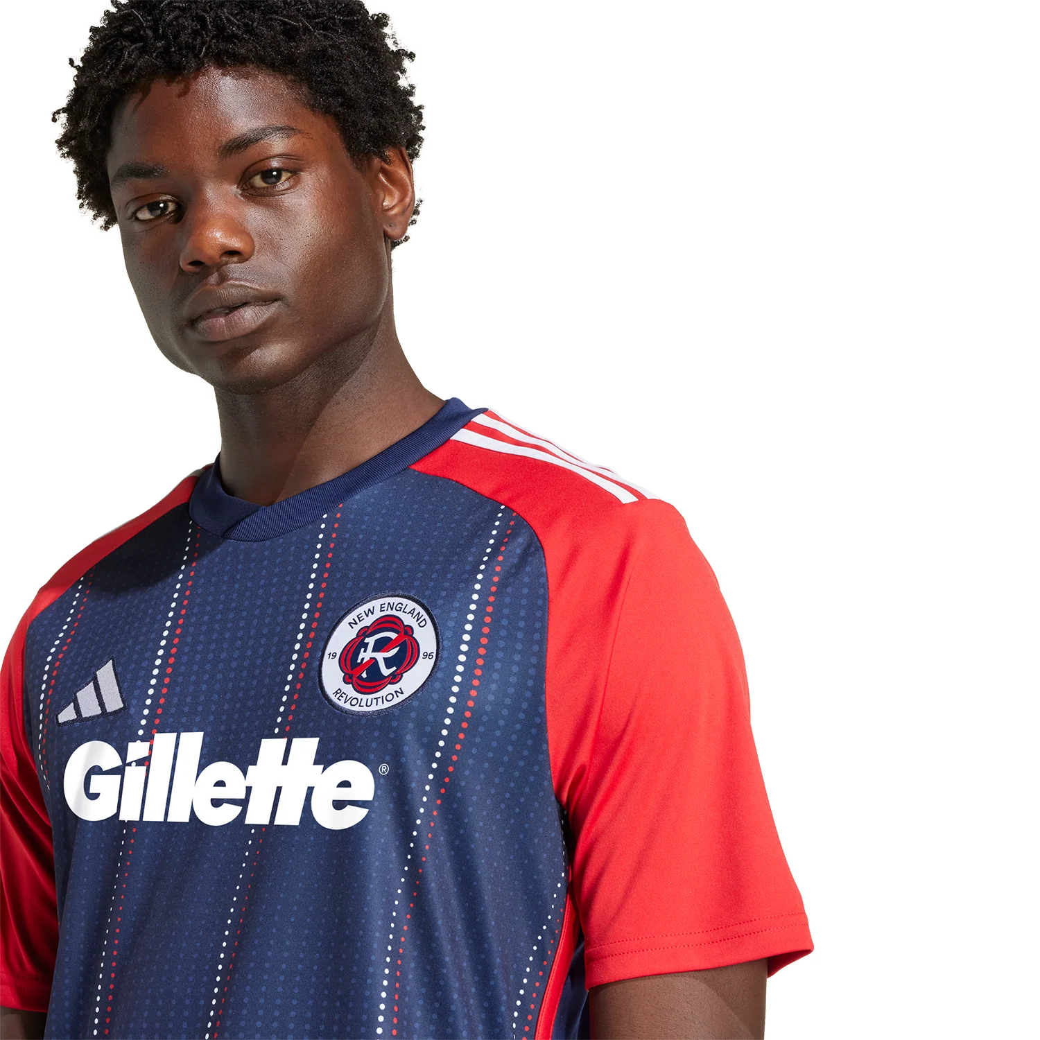 adidas New England Revolution 2025 Men's Home Authentic Match Jersey - Image 5