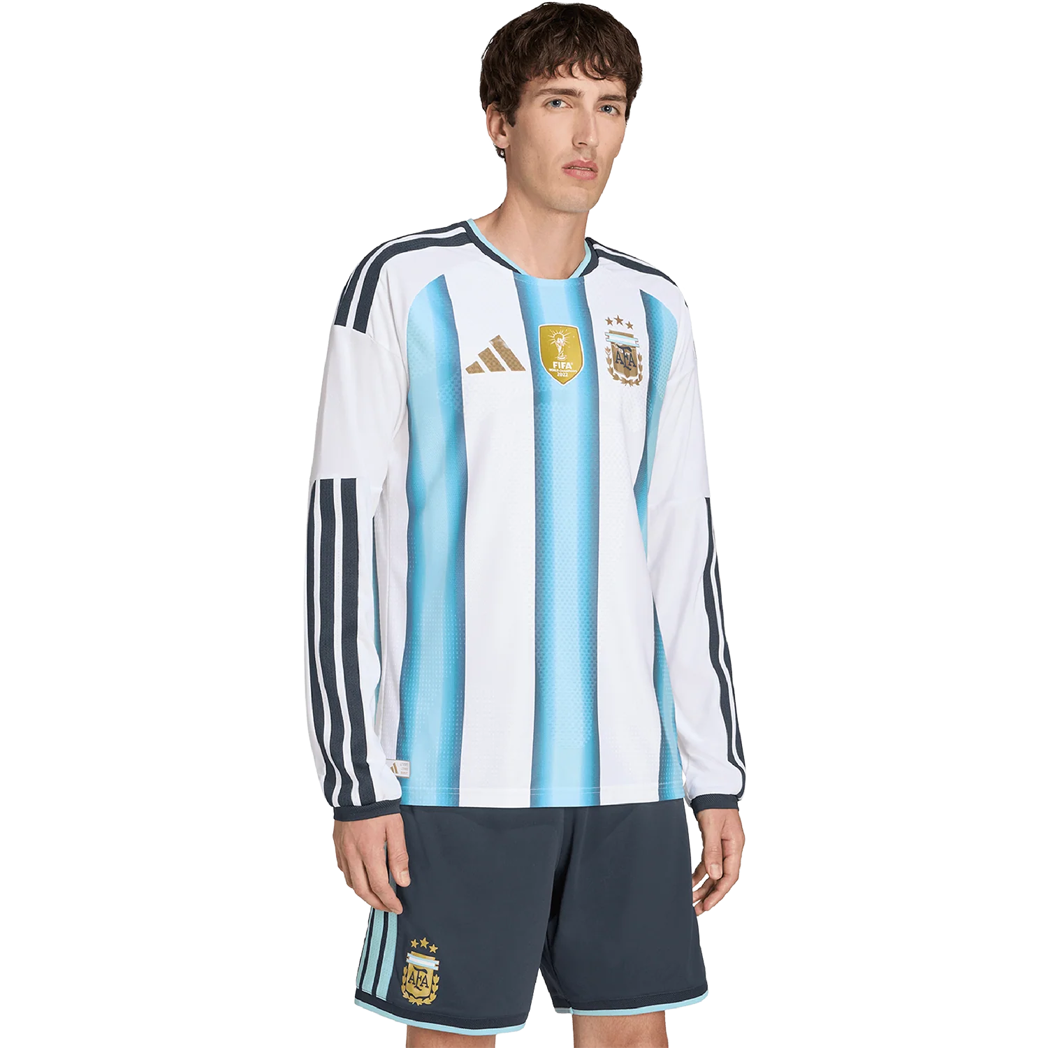 adidas Argentina 2026 Men's Long Sleeve Home Authentic Match Jersey - Image 3