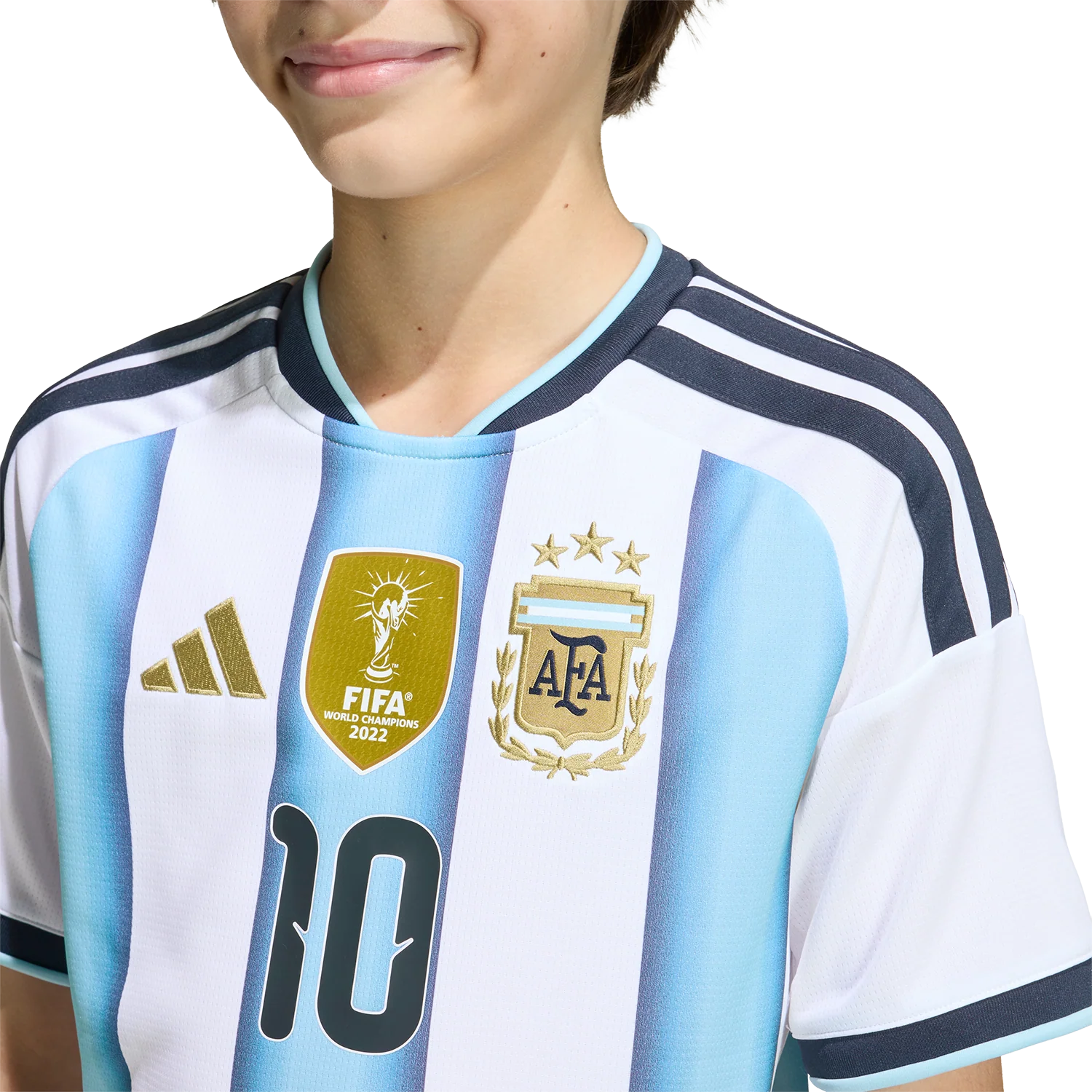 adidas Argentina 2026 Youth Home Replica Messi Jersey - Image 5