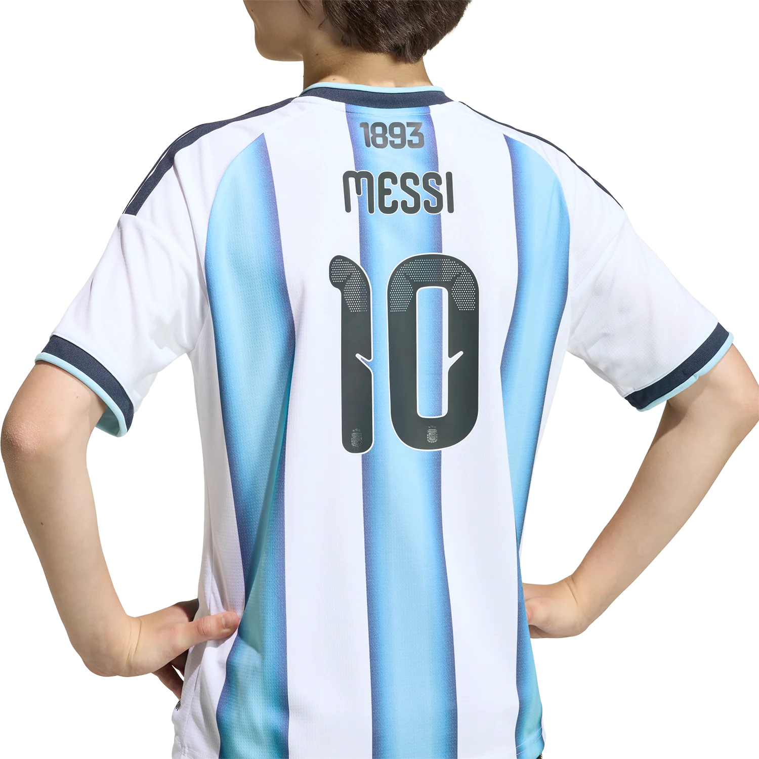 adidas Argentina 2026 Youth Home Replica Messi Jersey - Image 6