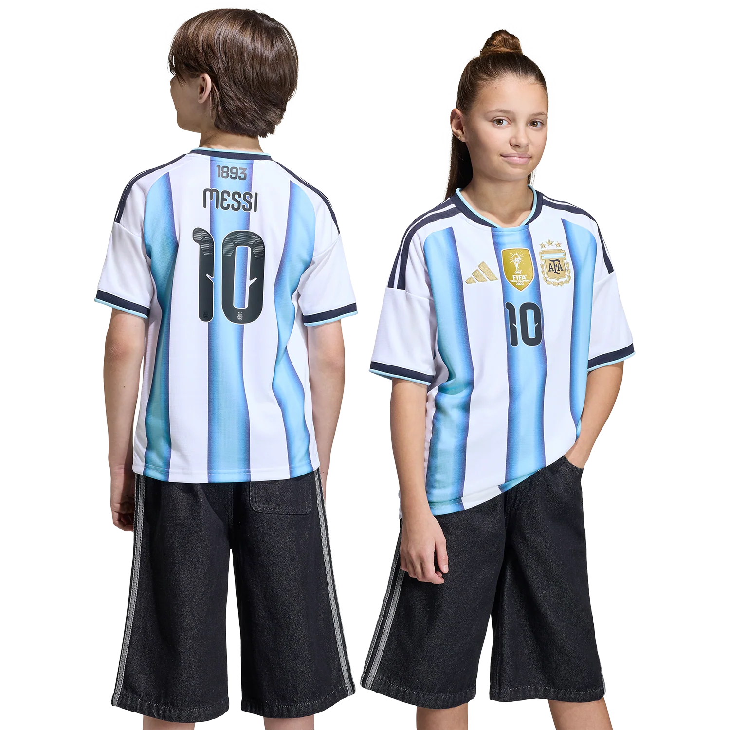 adidas Argentina 2026 Youth Home Replica Messi Jersey - Image 9