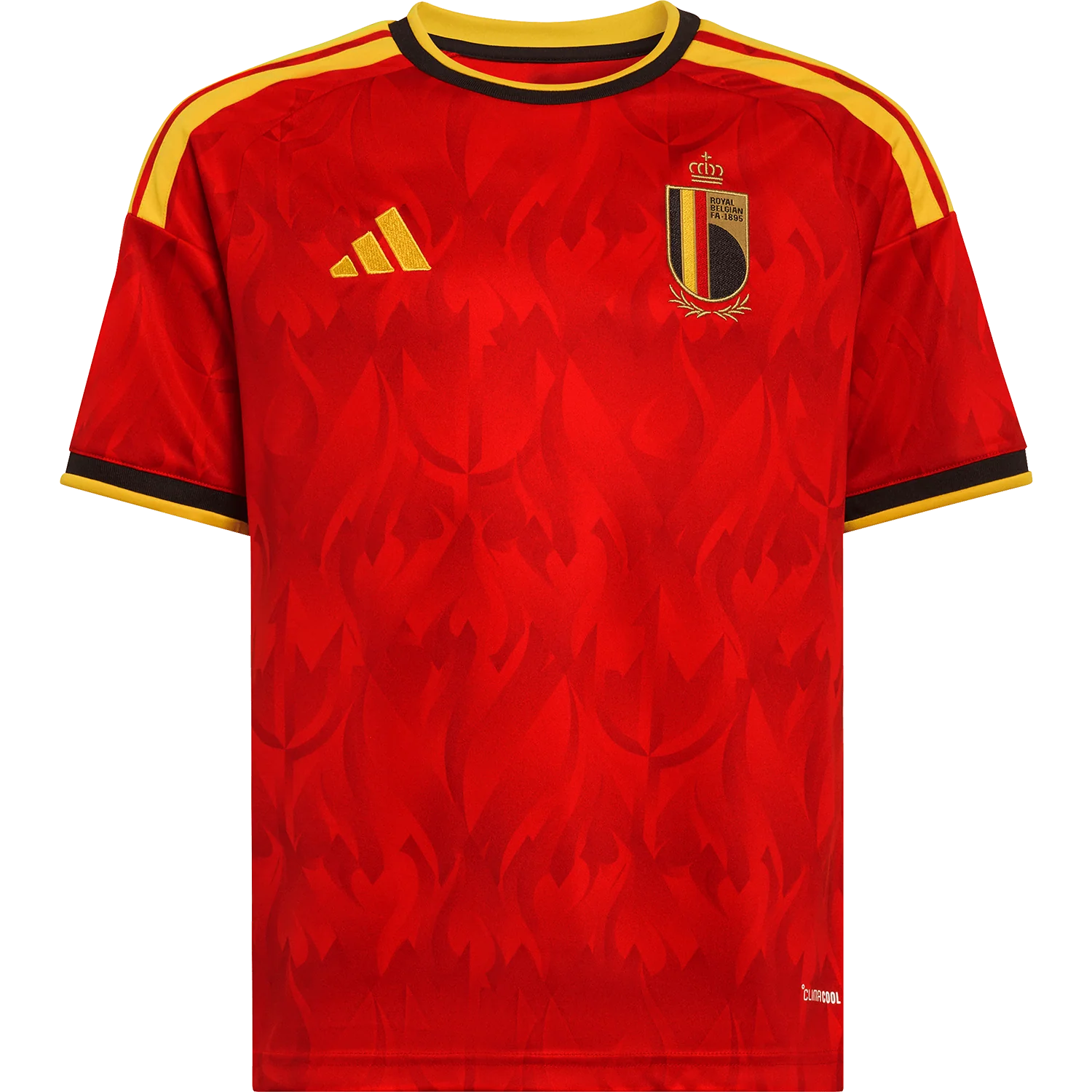 adidas Belgium 2026 Youth Home Stadium Jersey