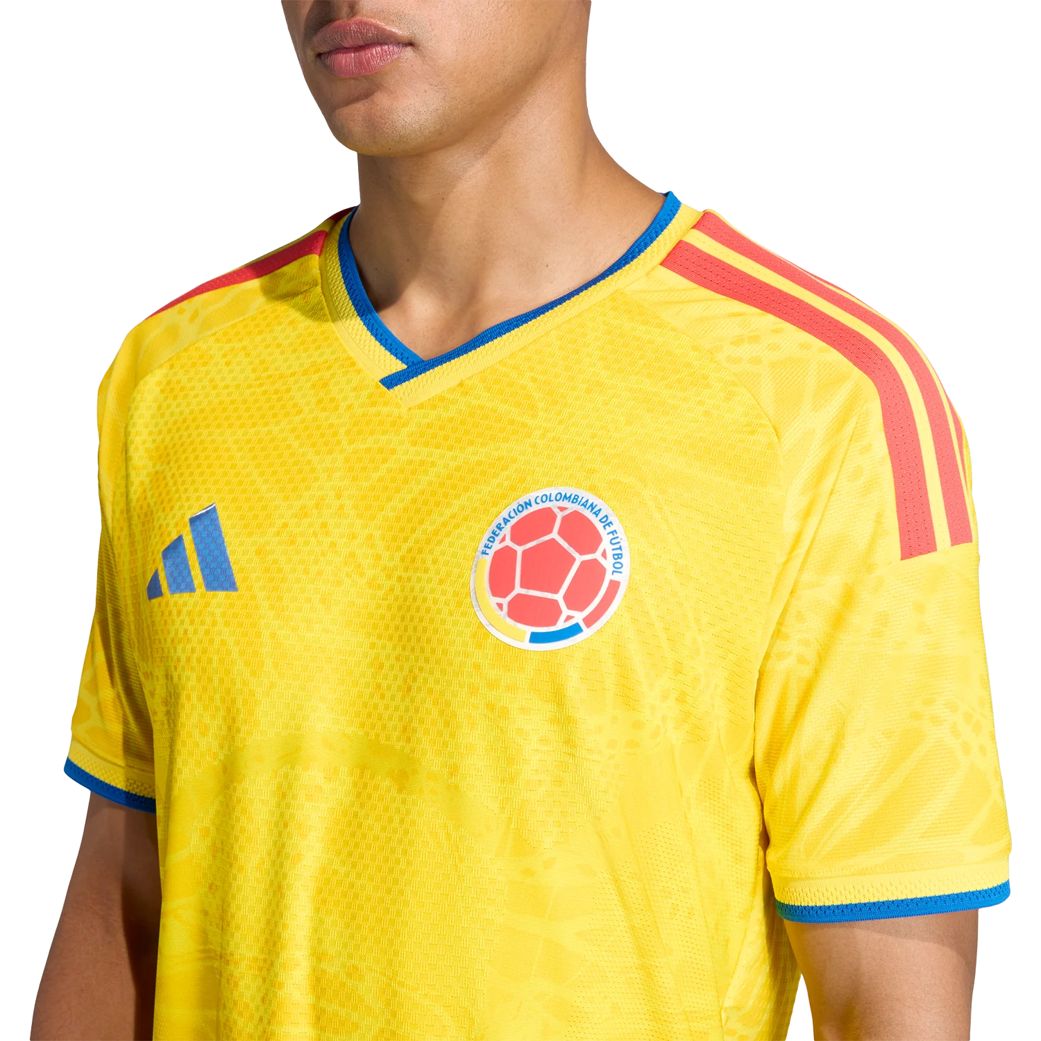 adidas Colombia 2026 Men's Home Authentic Match Jersey - Image 5