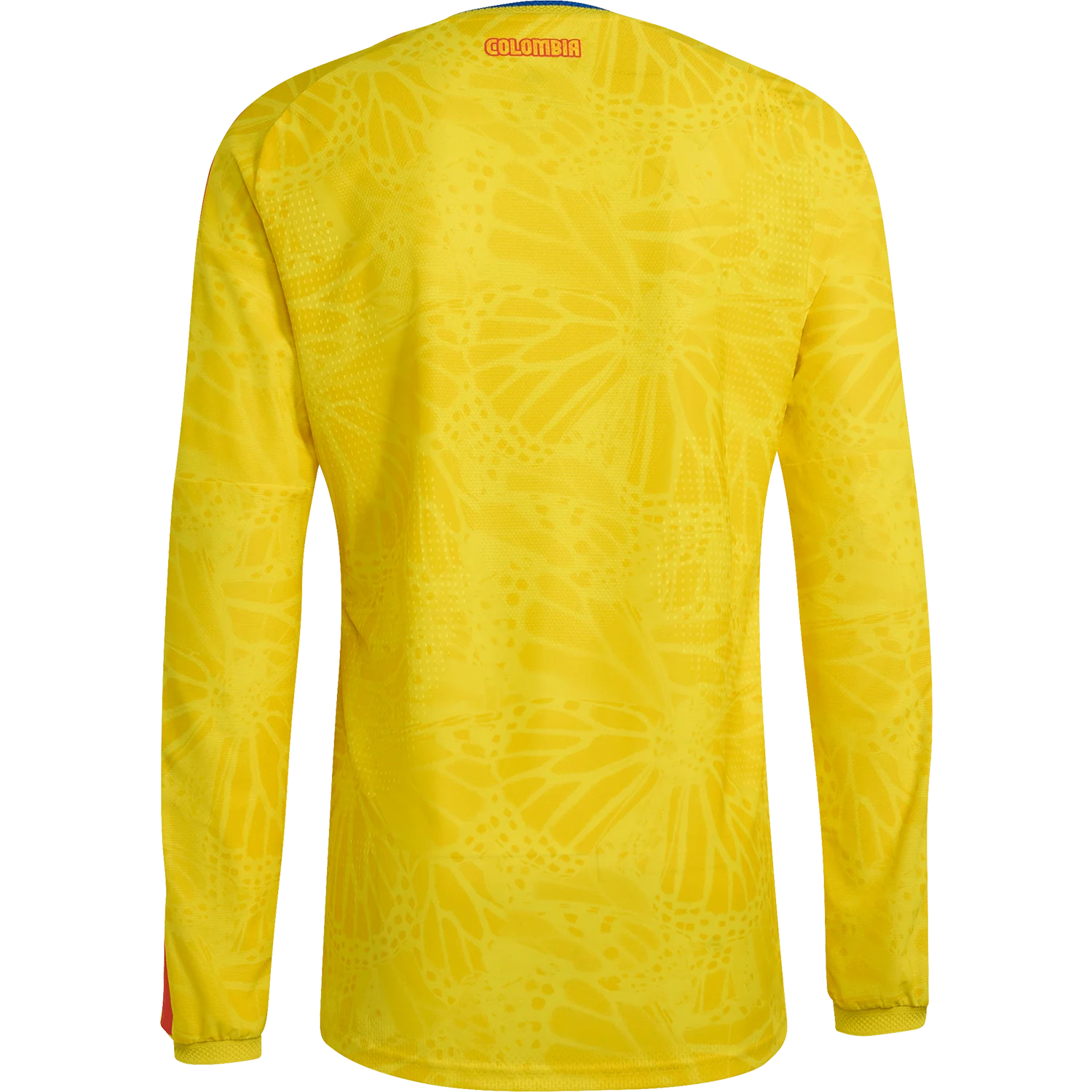 adidas Colombia 2026 Men's Long Sleeve Home Authentic Match Jersey - Image 2