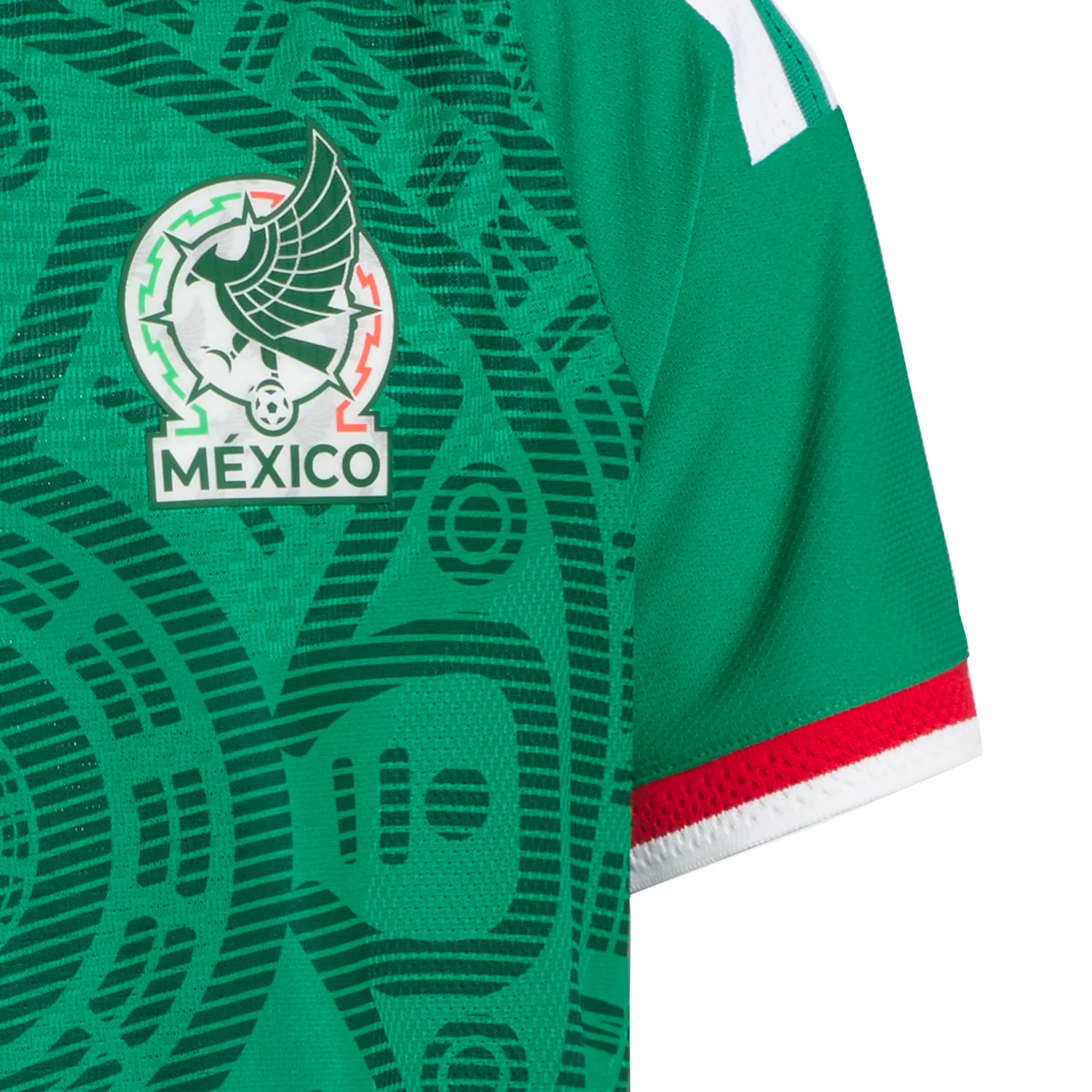 adidas Mexico 2026 Youth Home Authentic Match Jersey - Image 3