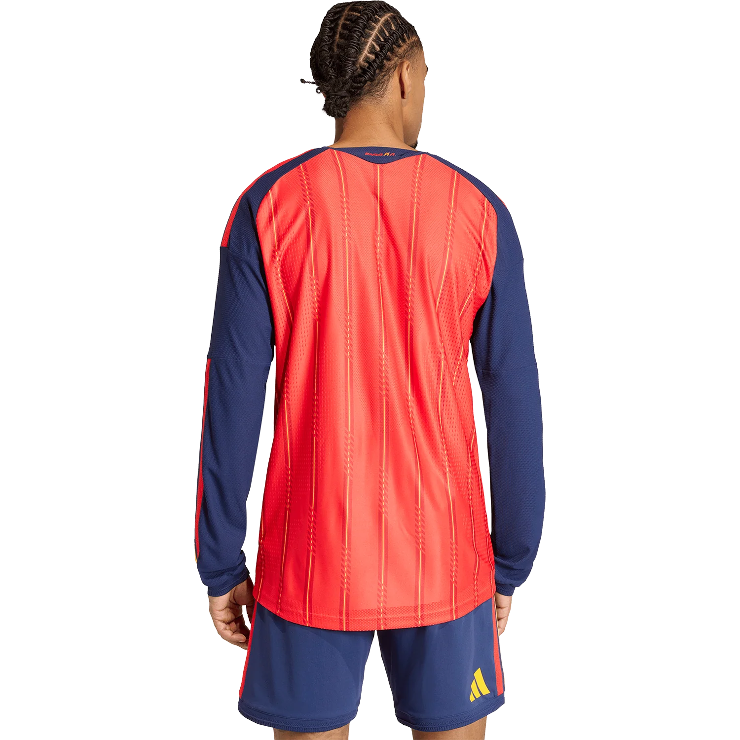 adidas Spain 2026 Men's Long Sleeve Home Authentic Match Jersey - Image 4