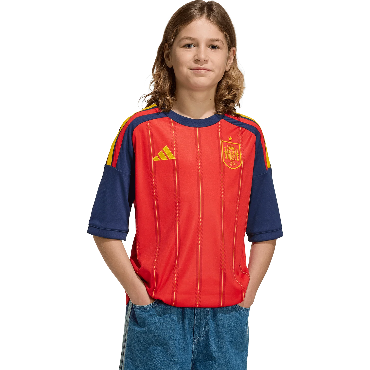 adidas Spain 2026 Youth Home Stadium Jersey - Image 3