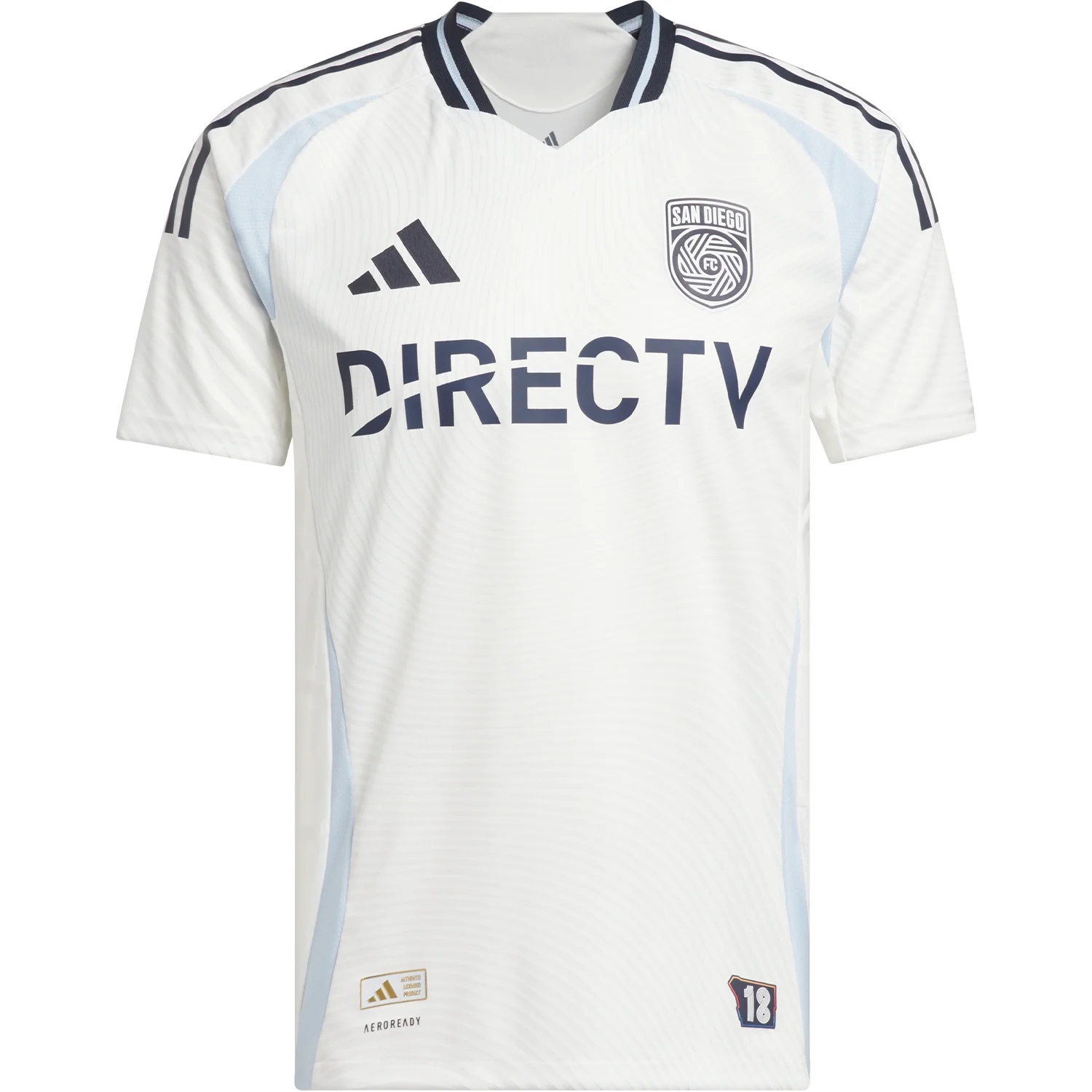 adidas San Diego FC 2025-26 Men's Away Authentic Match Jersey