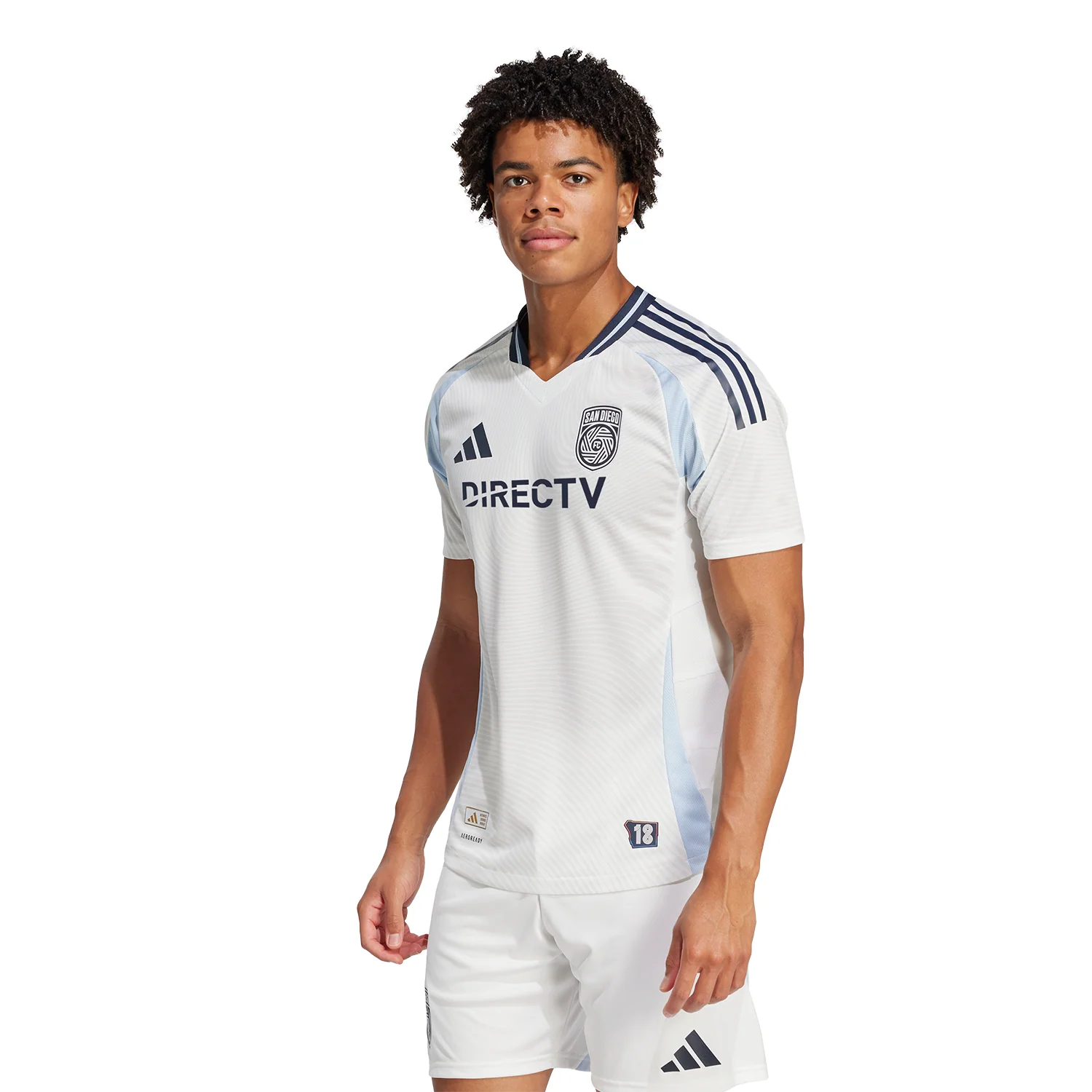 adidas San Diego FC 2025-26 Men's Away Authentic Match Jersey - Image 3