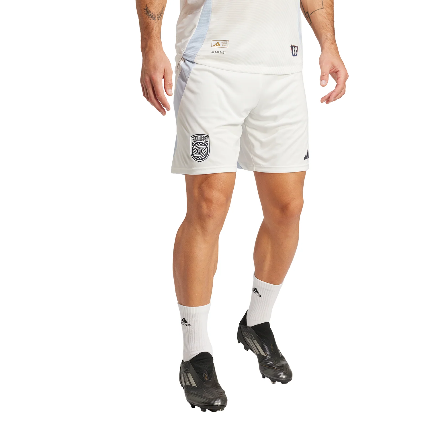 adidas San Diego FC 2025-26 Men's Away Authentic Match Short - Image 2