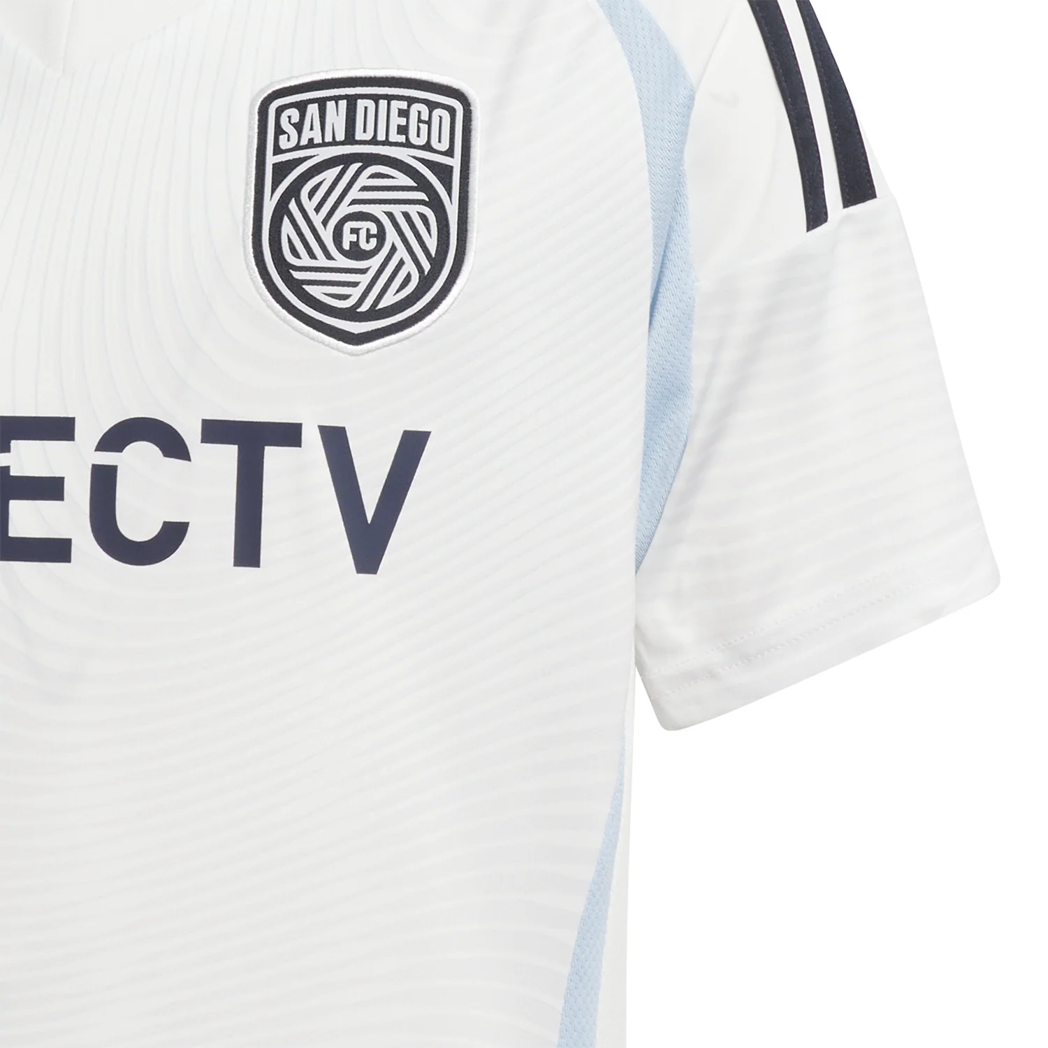 adidas San Diego FC 2025-26 Youth Away Stadium Jersey - Image 3