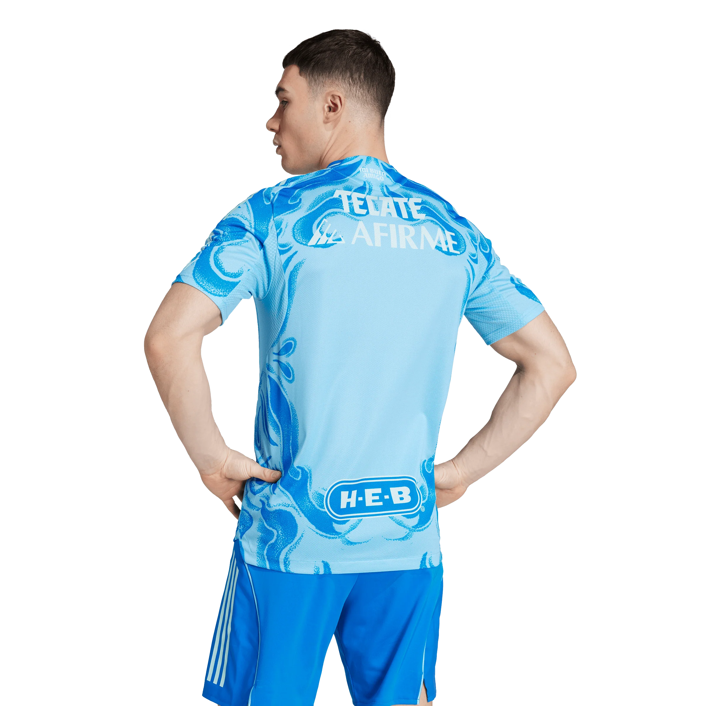 adidas Tigres UANL 2025-26 Men's Away Authentic Match Jersey - Image 4