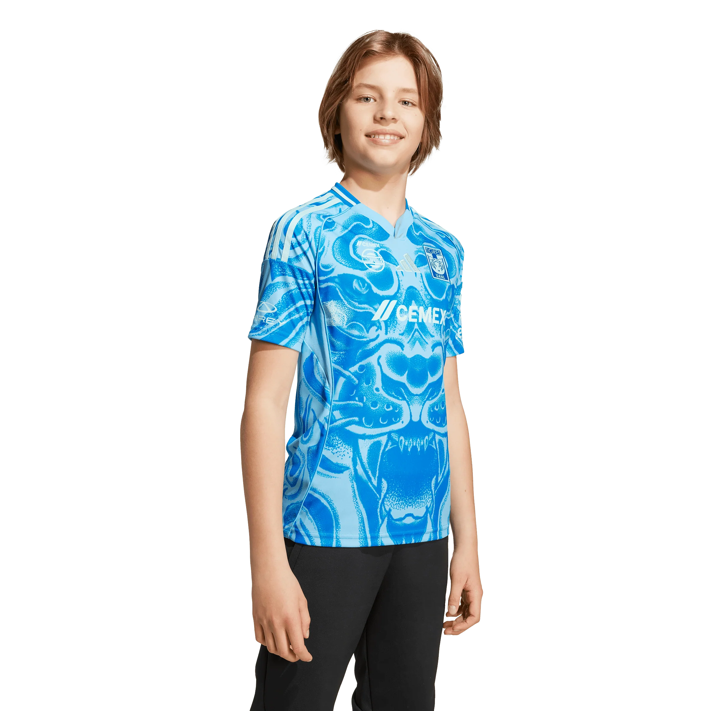 adidas Tigres UANL 2025-26 Youth Away Stadium Jersey - Image 3