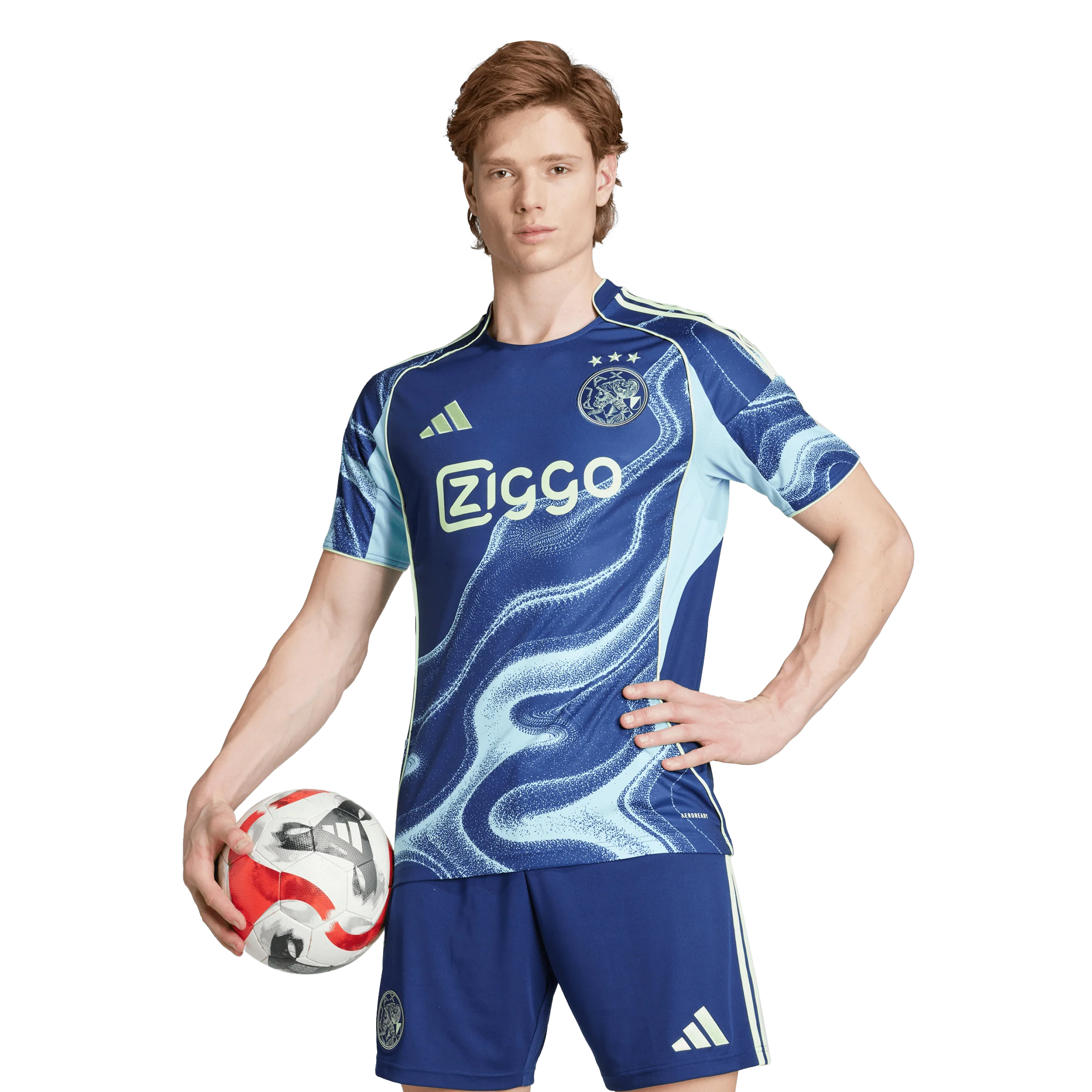 adidas Ajax 2025-26 Men's Away Stadium Jersey - Image 3