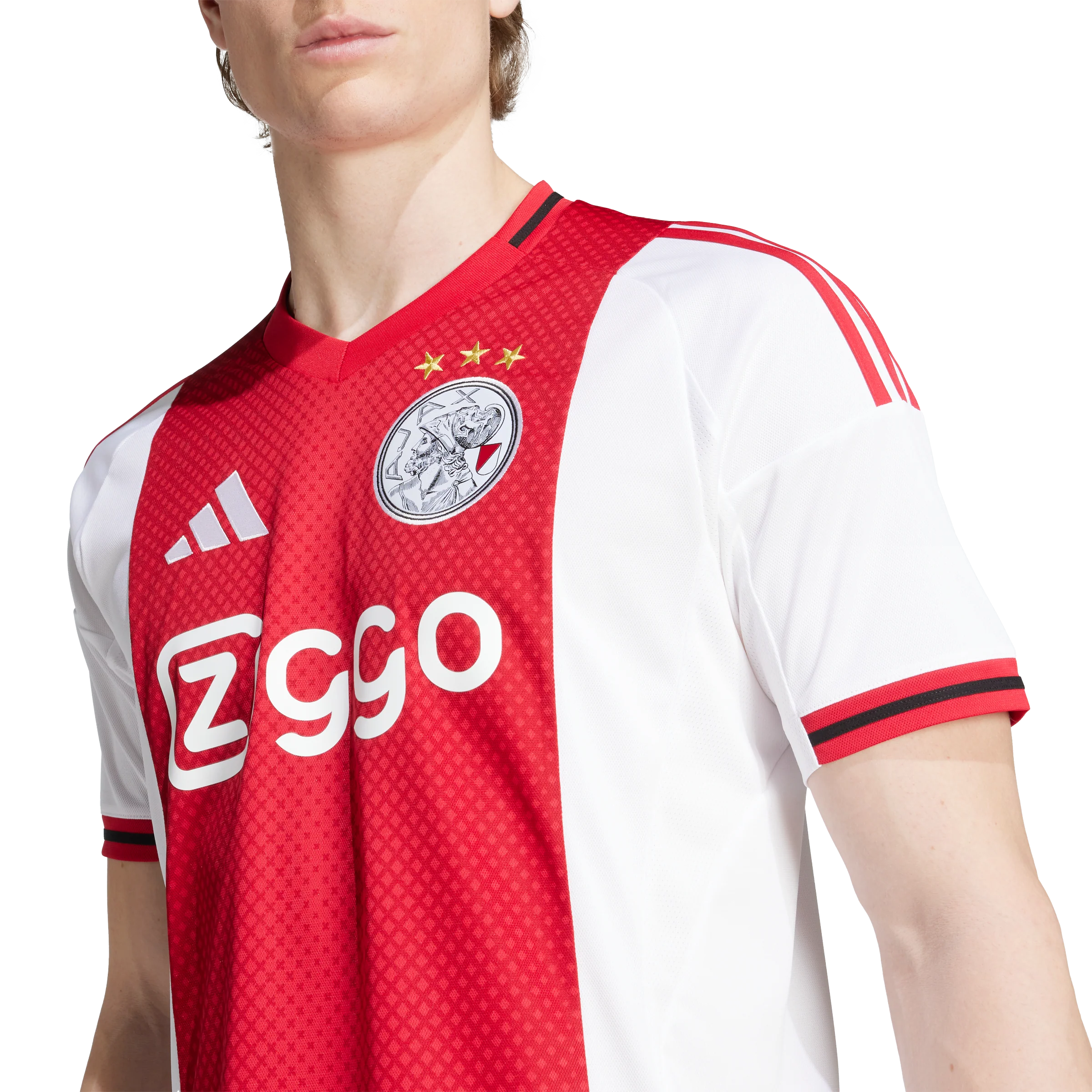 adidas Ajax 2025-26 Men's Home Stadium Jersey - Image 5