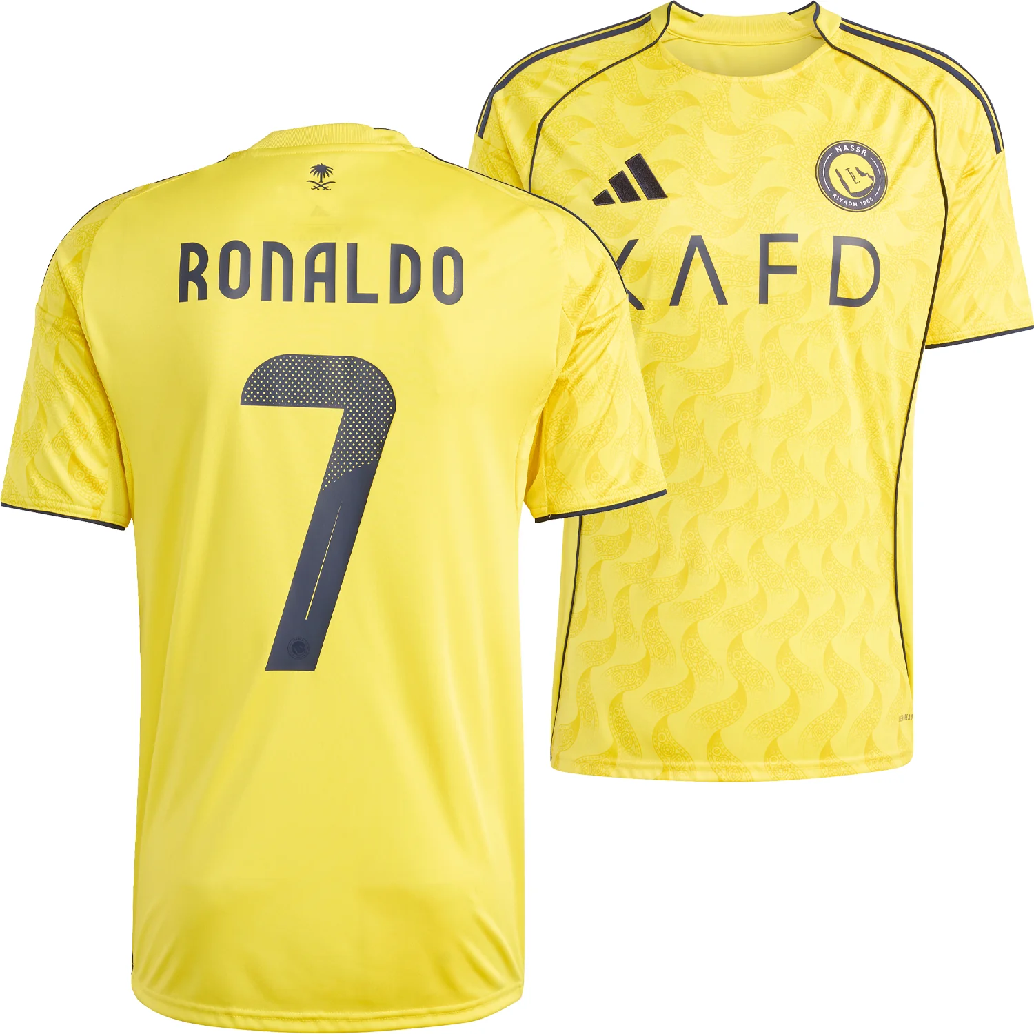 adidas Al Nassr FC 2025-26 Cristiano Ronaldo Men's Home Stadium Jersey