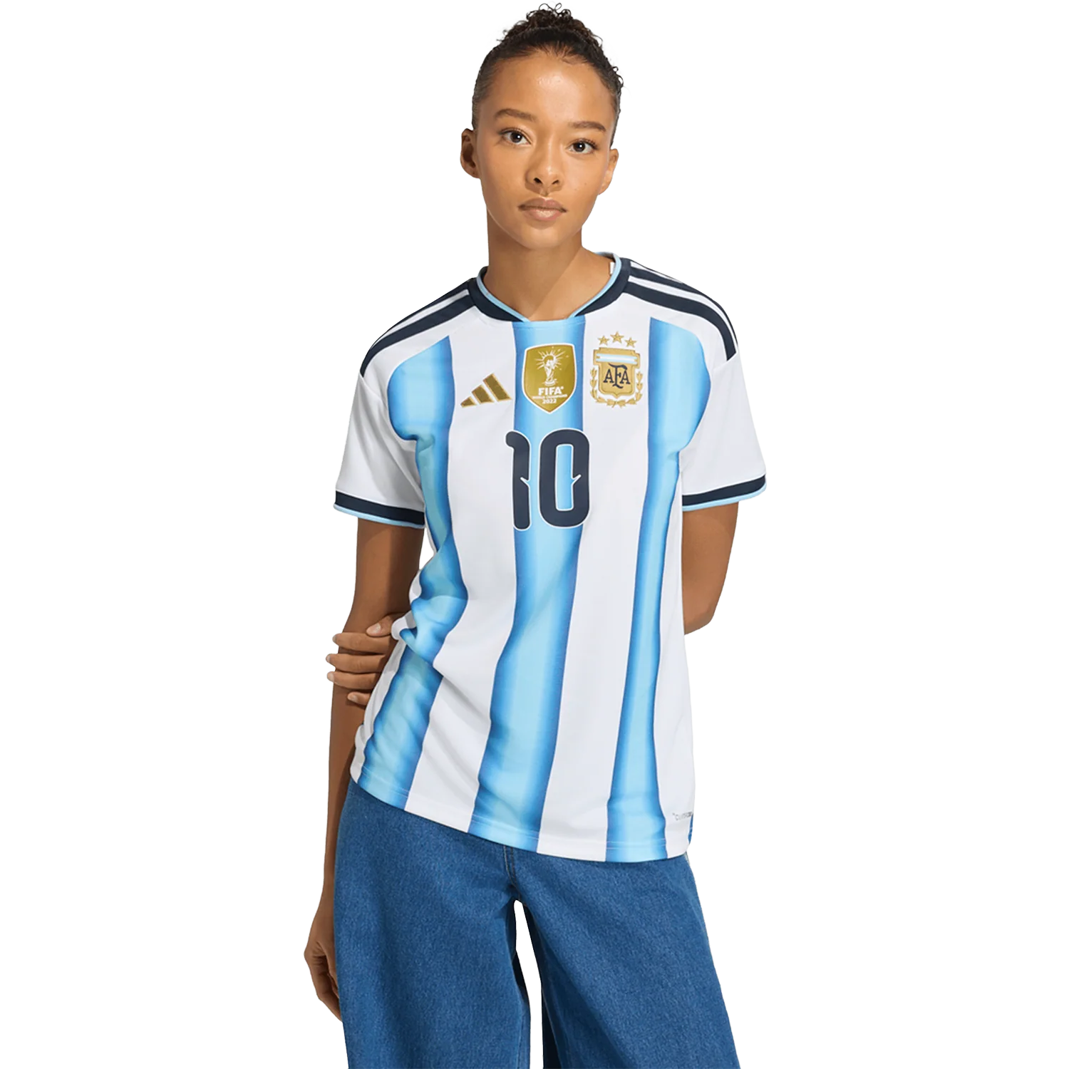 adidas Argentina 2026 Women's Home Stadium Messi Jersey - Image 3