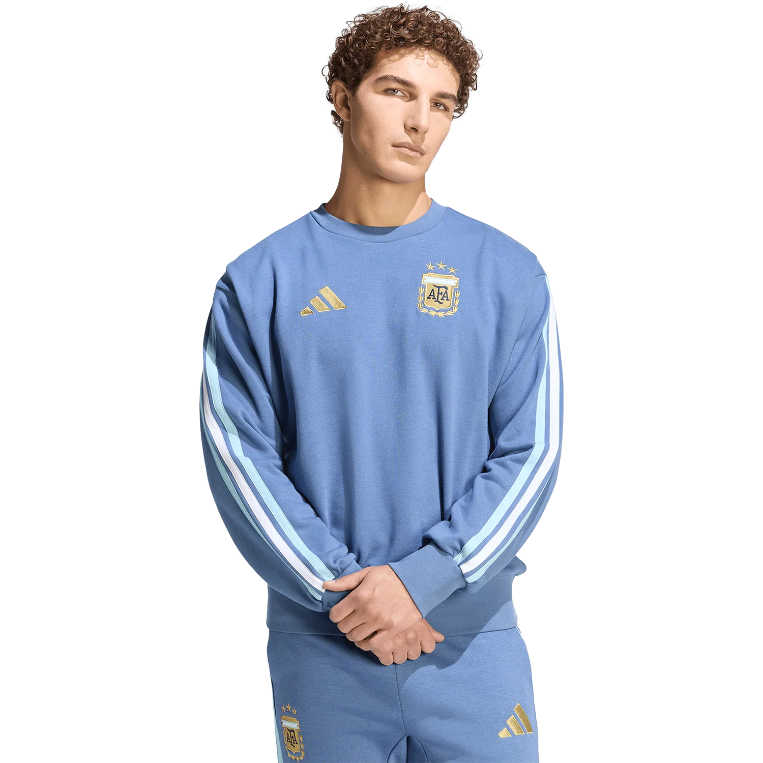 adidas Argentina Men’s DNA Sweat Crew - Image 2