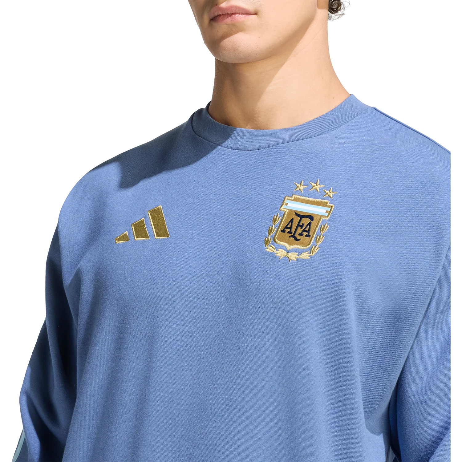 adidas Argentina Men’s DNA Sweat Crew - Image 5