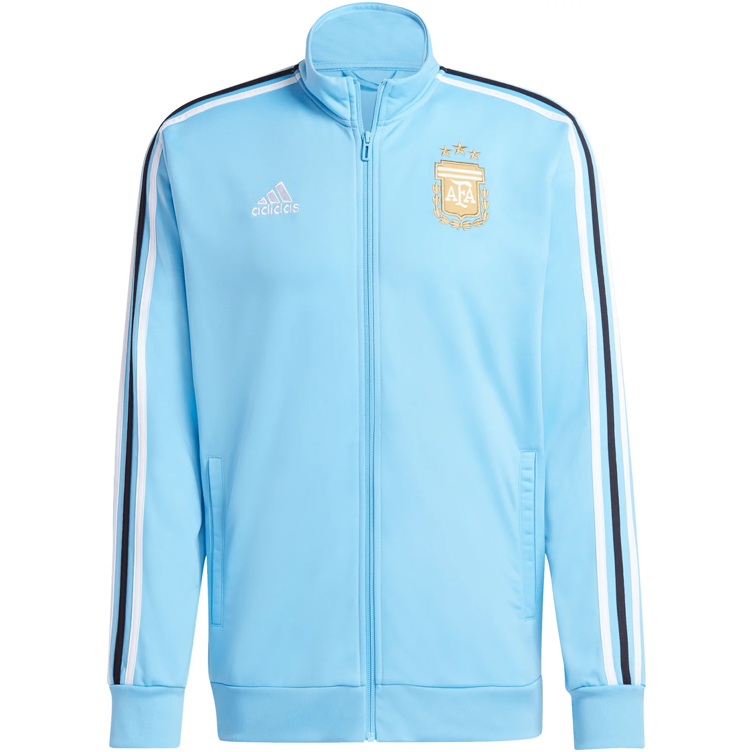 adidas Argentina Men's Full Zip DNA Track Jacket