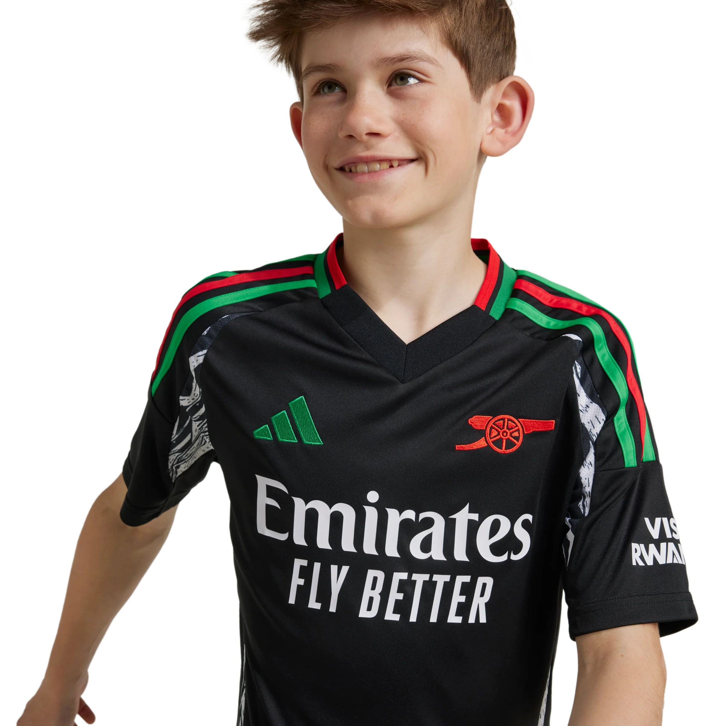 Adidas Arsenal 2024-25 Youth Away Stadium Jersey - Image 2