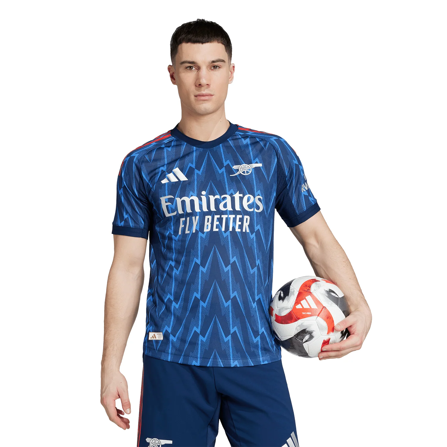 adidas Arsenal 2025-26 Men's Away Authentic Match Jersey - Image 4