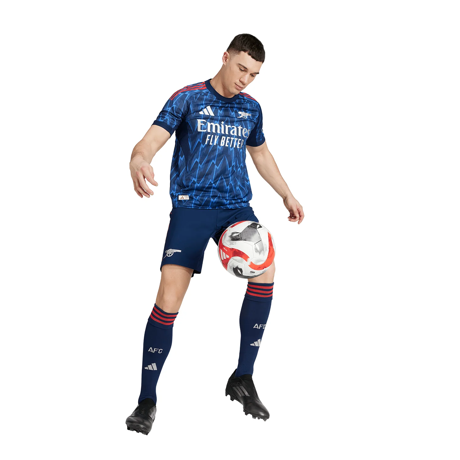 adidas Arsenal 2025-26 Men's Away Authentic Match Jersey - Image 6