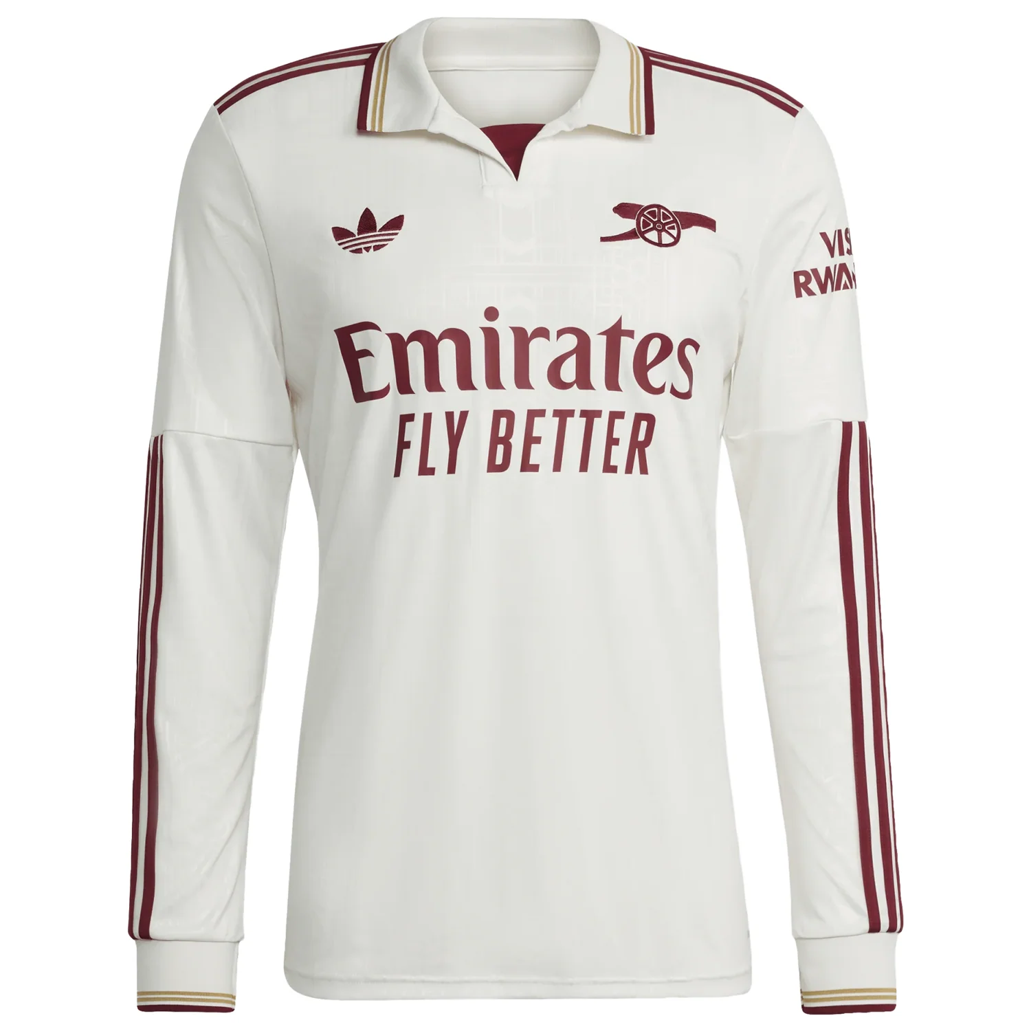 adidas Arsenal 2025-26 Men's Long Sleeve 3rd Stadium Jersey