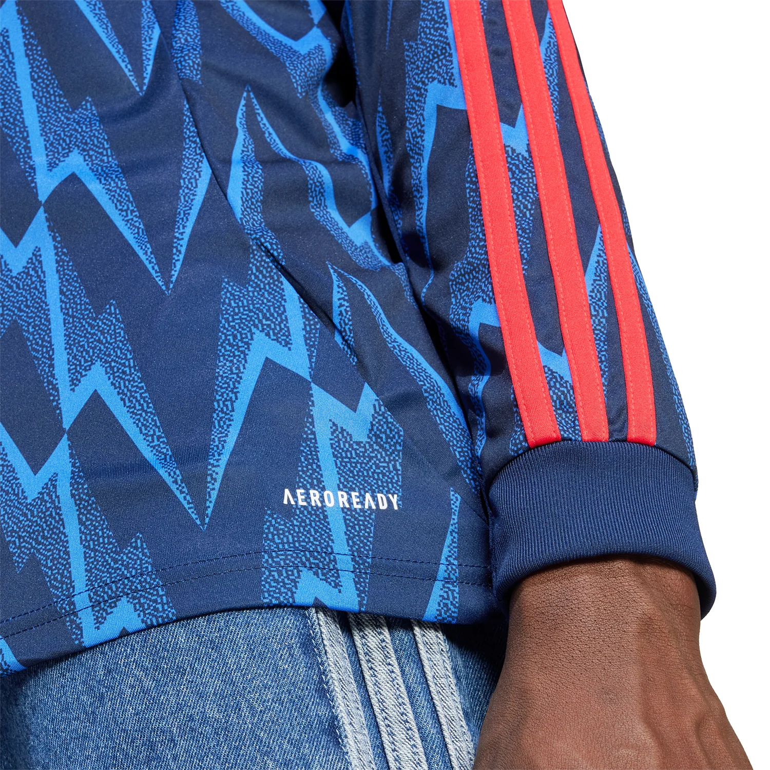 adidas Arsenal 2025-26 Men's Long Sleeve Away Stadium Jersey - Image 6