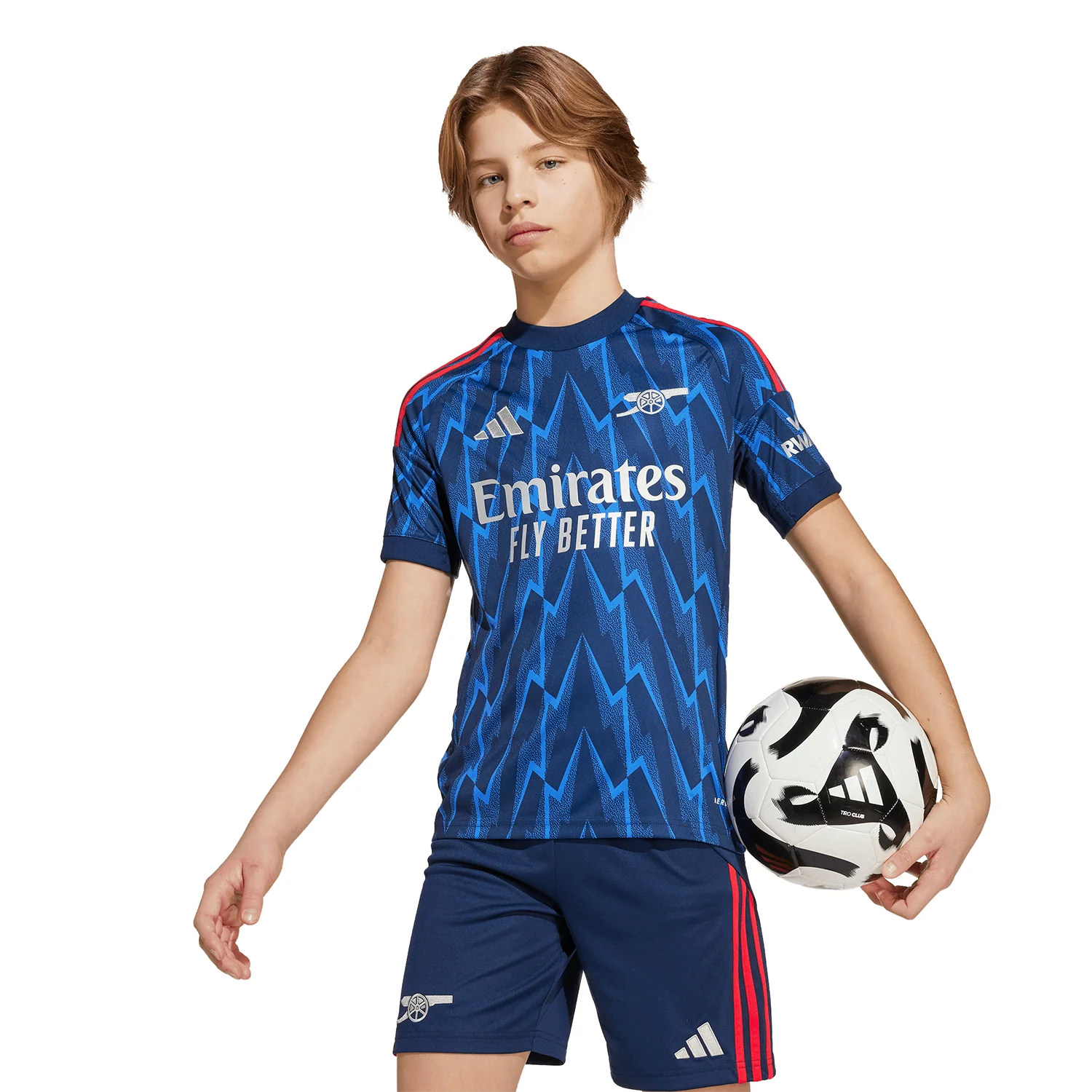 adidas Arsenal 2025-26 Youth Away Stadium Jersey - Image 3