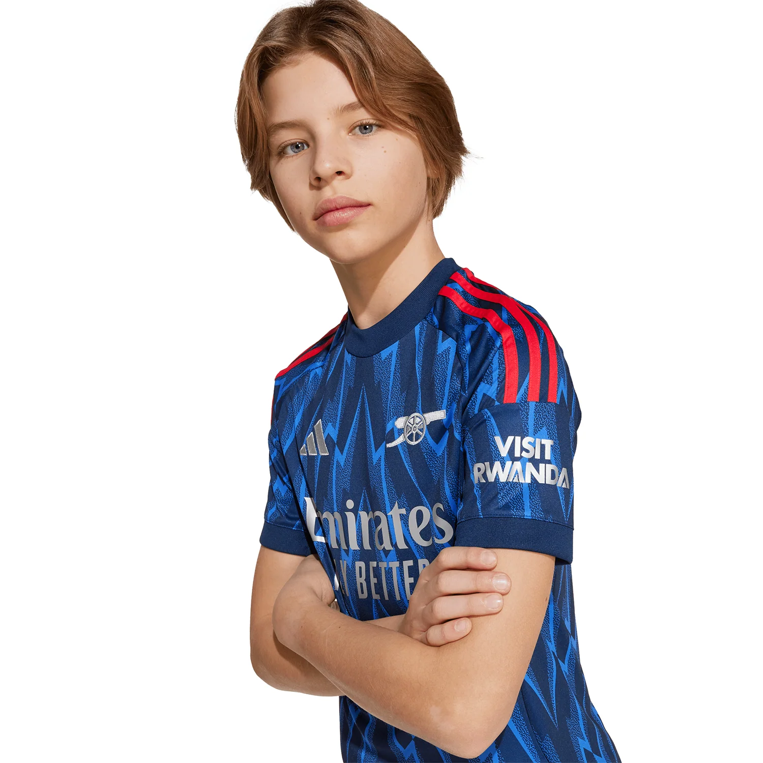 adidas Arsenal 2025-26 Youth Away Stadium Jersey - Image 5