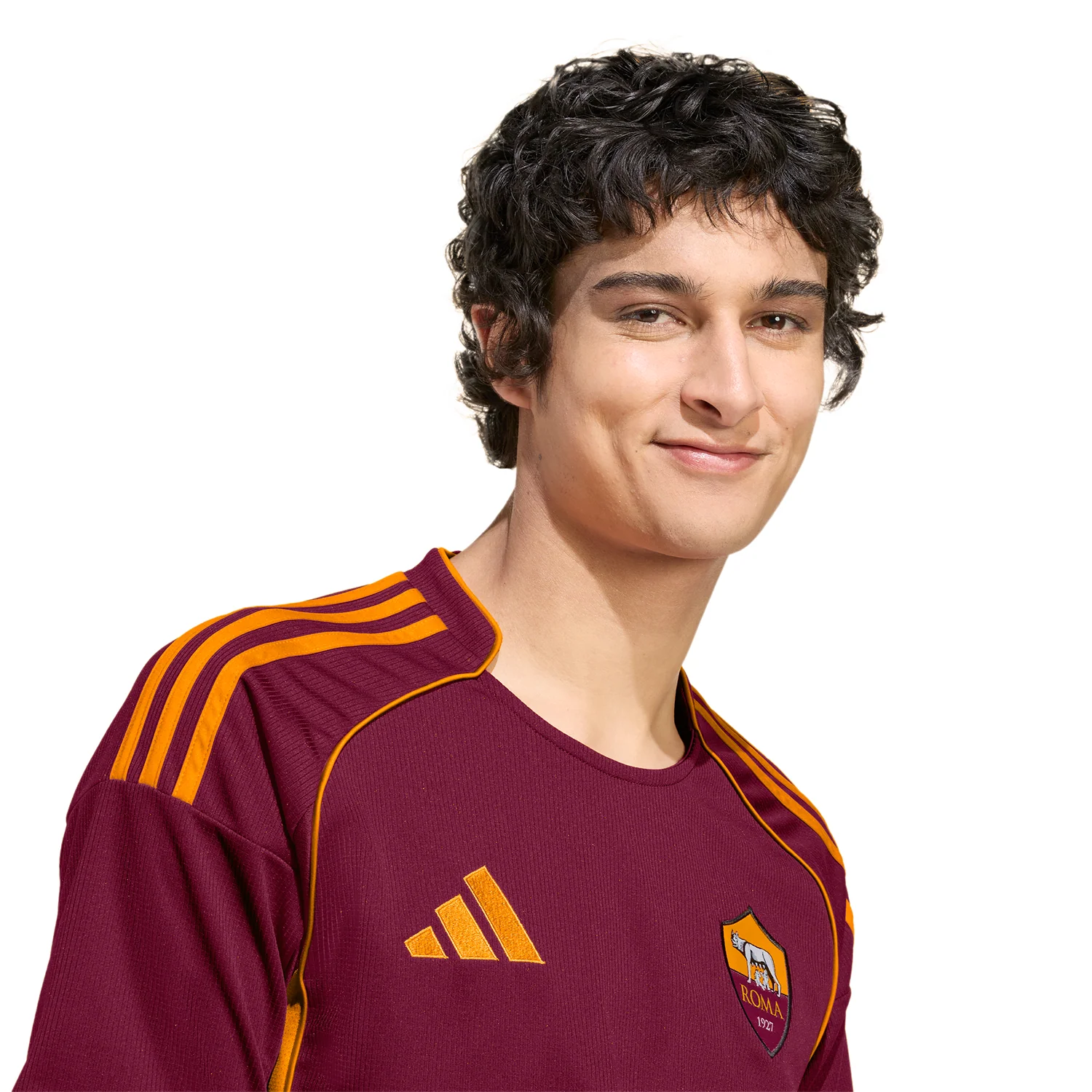 adidas AS Roma 2025-26 Men's Home Stadium Jersey - Image 5