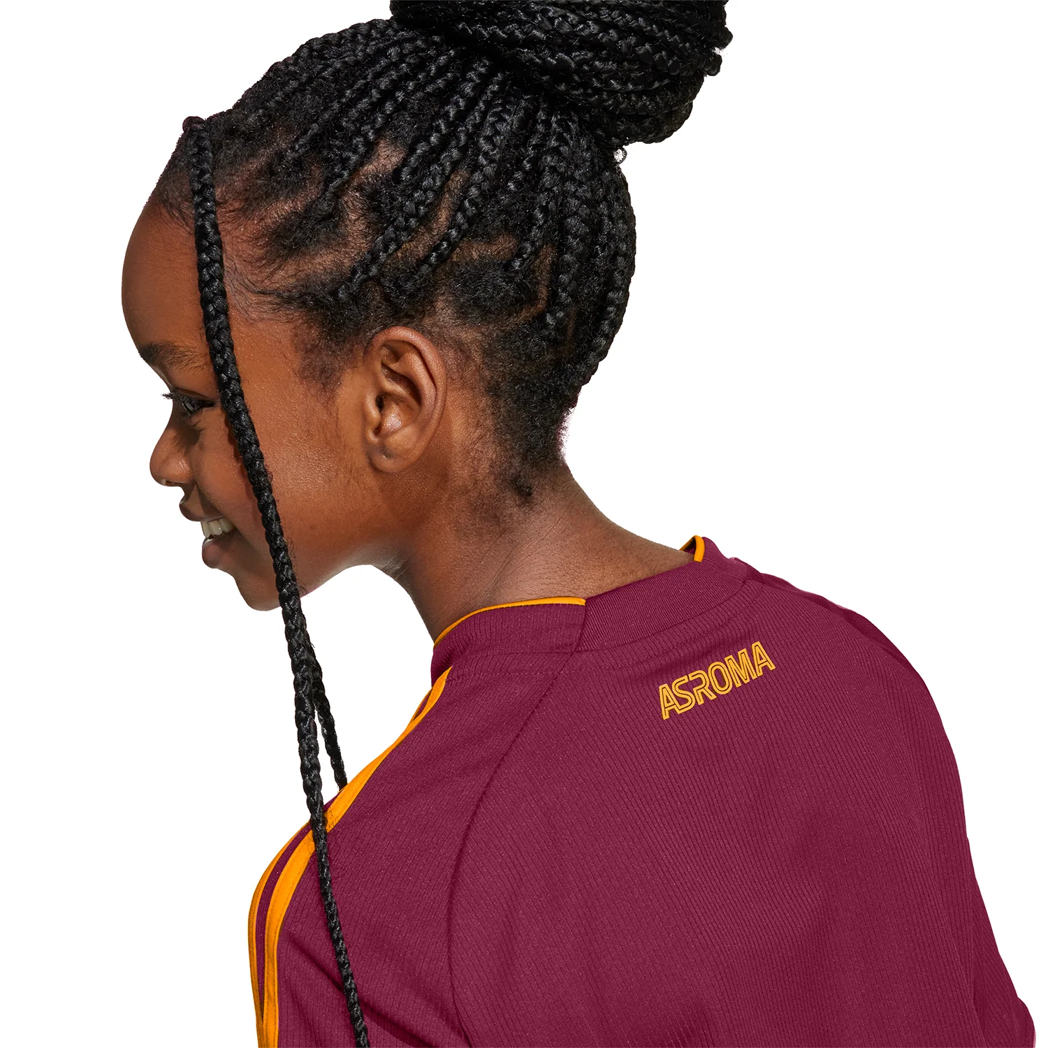 adidas AS Roma 2025-26 Youth Home Stadium Jersey - Image 5