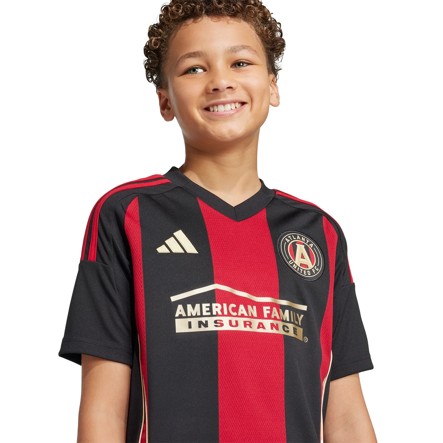 adidas Atlanta United 2025-26 Youth Home Stadium Jersey - Image 5