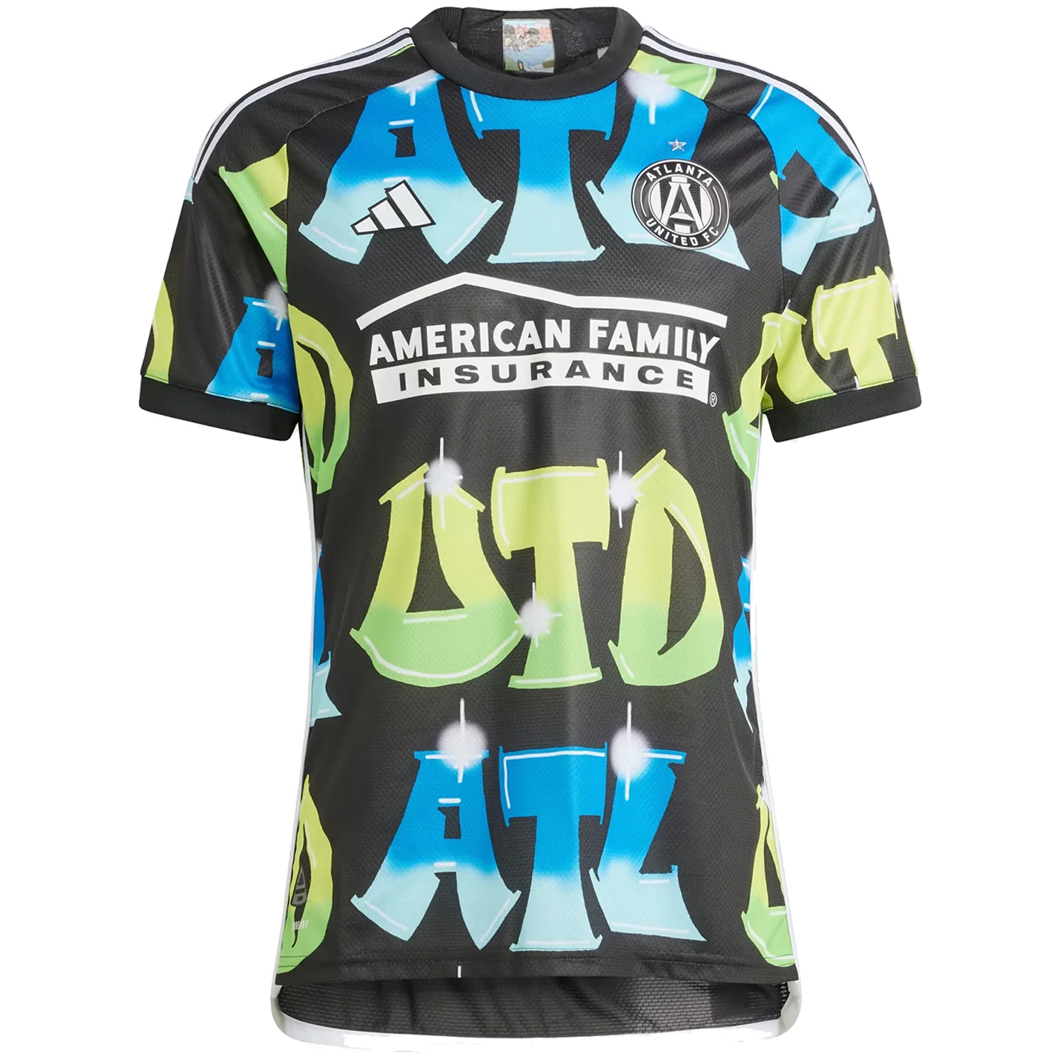 adidas Atlanta United FC 2023-24 Men's 3rd Authentic Match Jersey