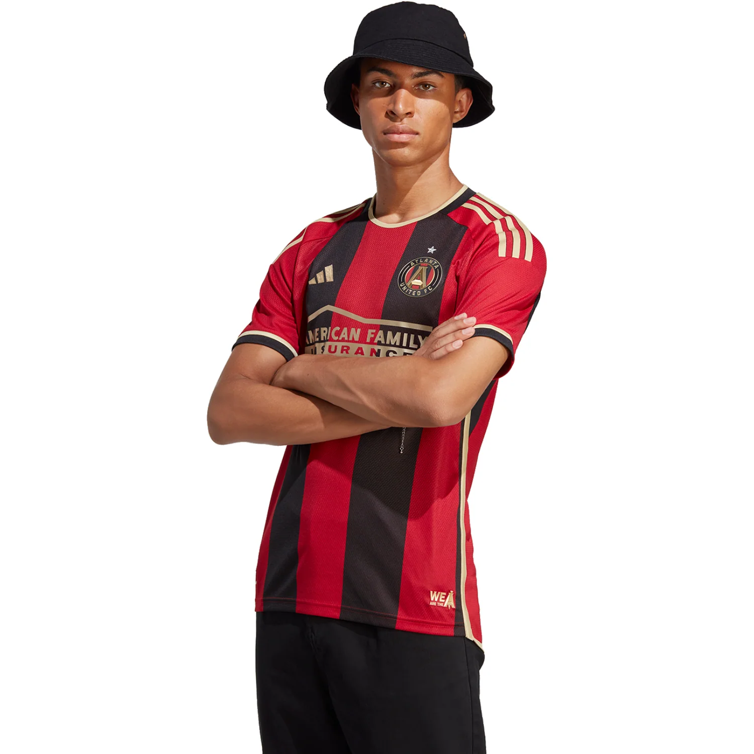 adidas Atlanta United FC 2023-24 Men's Home Authentic Match Jersey - Image 3