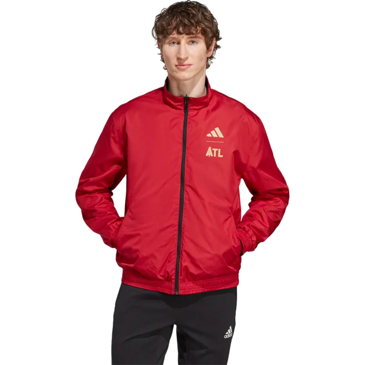 adidas Atlanta United FC 2023-24 Men's Reversible Anthem Jacket - Image 3