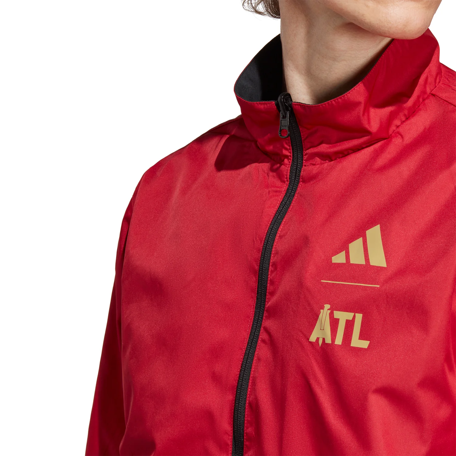 adidas Atlanta United FC 2023-24 Men's Reversible Anthem Jacket - Image 5