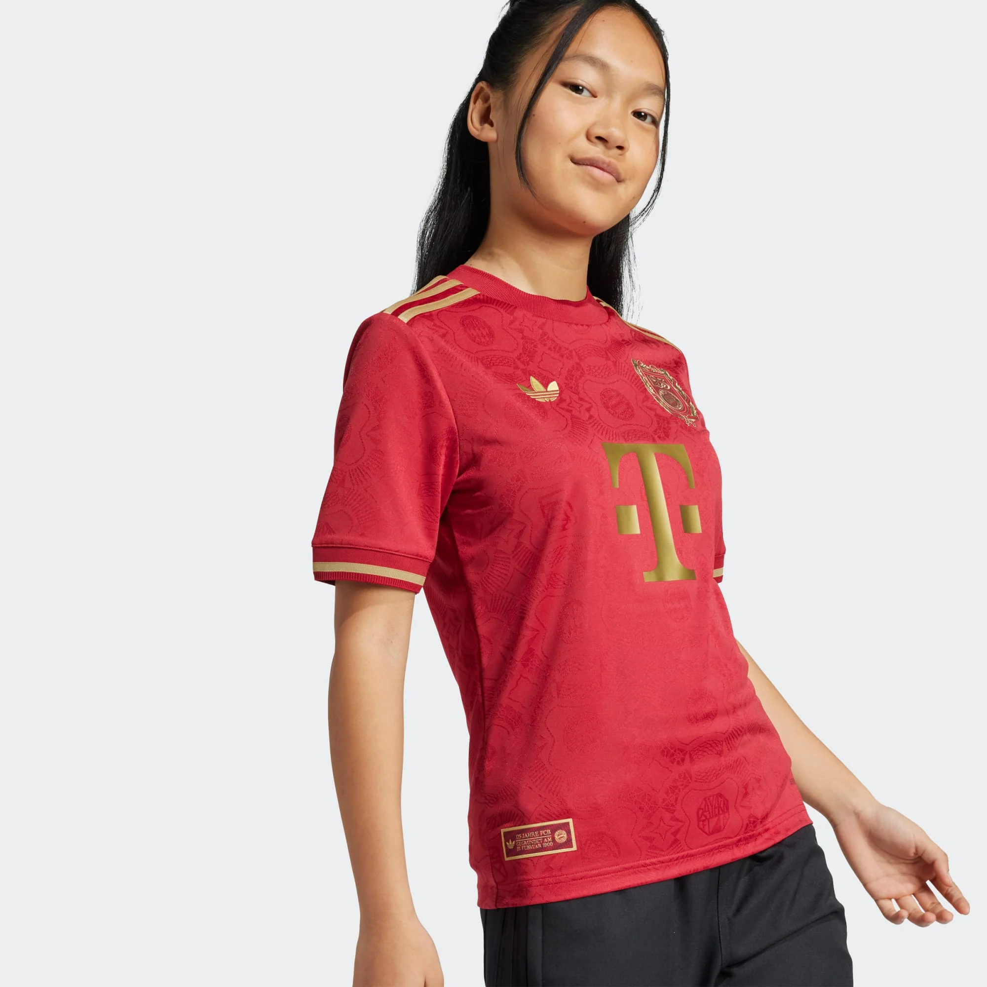 adidas Bayern Munich Youth 125th Anniversary Jersey - Image 6