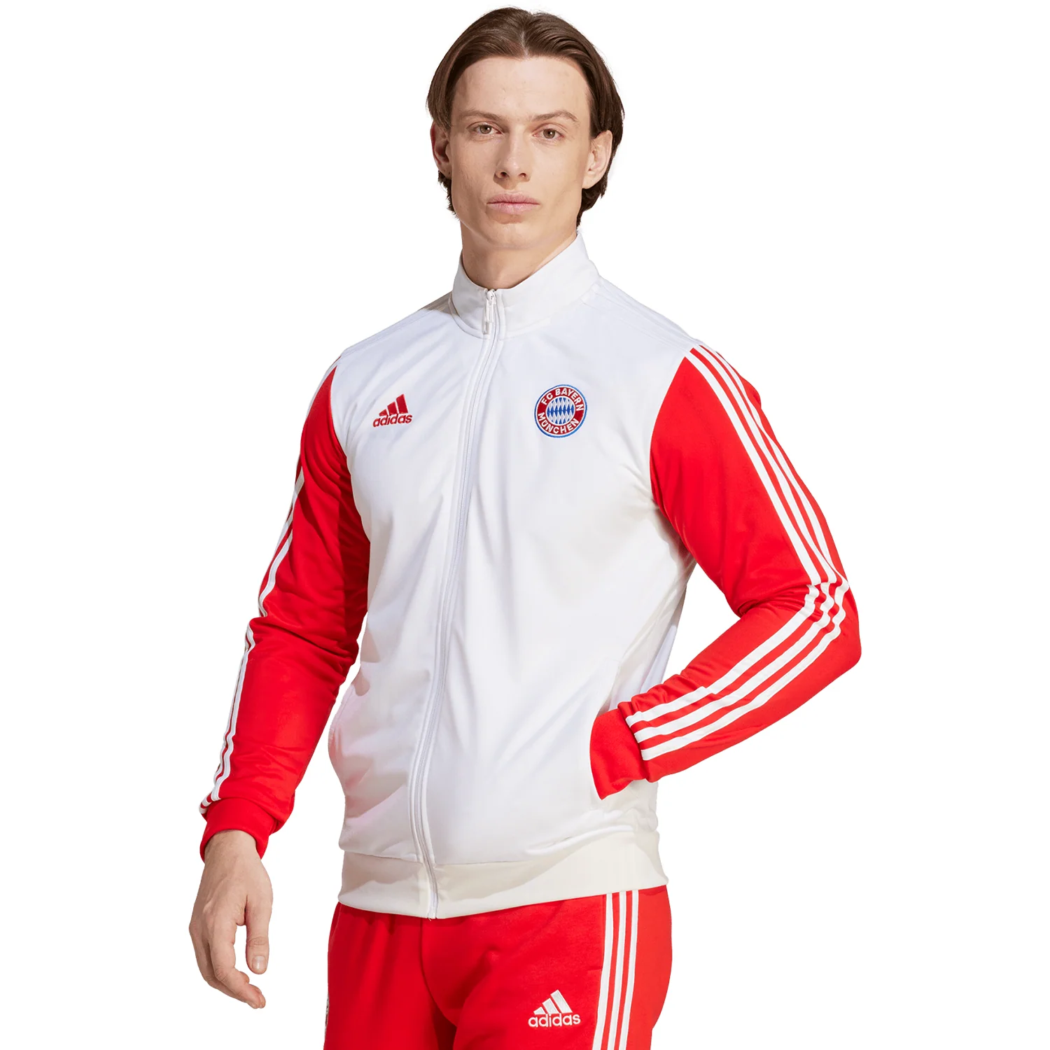 adidas Bayern Munich 2023-24 Men's Training Top - Image 2
