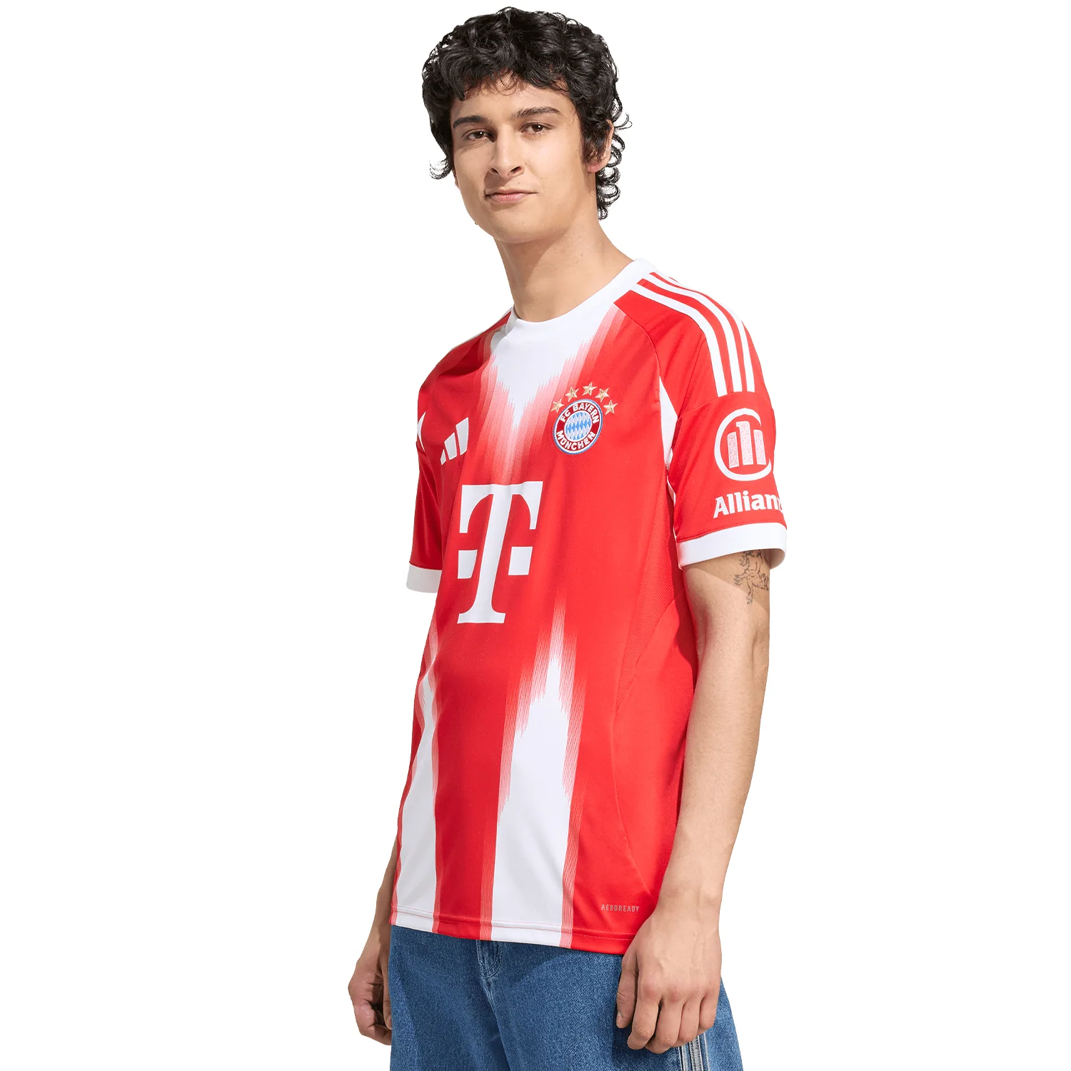 adidas Bayern Munich 2025-26 Men's Home Stadium Jersey - Image 3