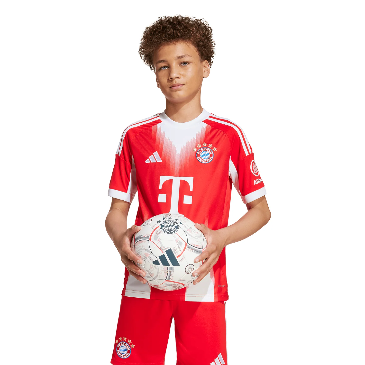 adidas Bayern Munich 2025-26 Youth Home Stadium Jersey - Image 3