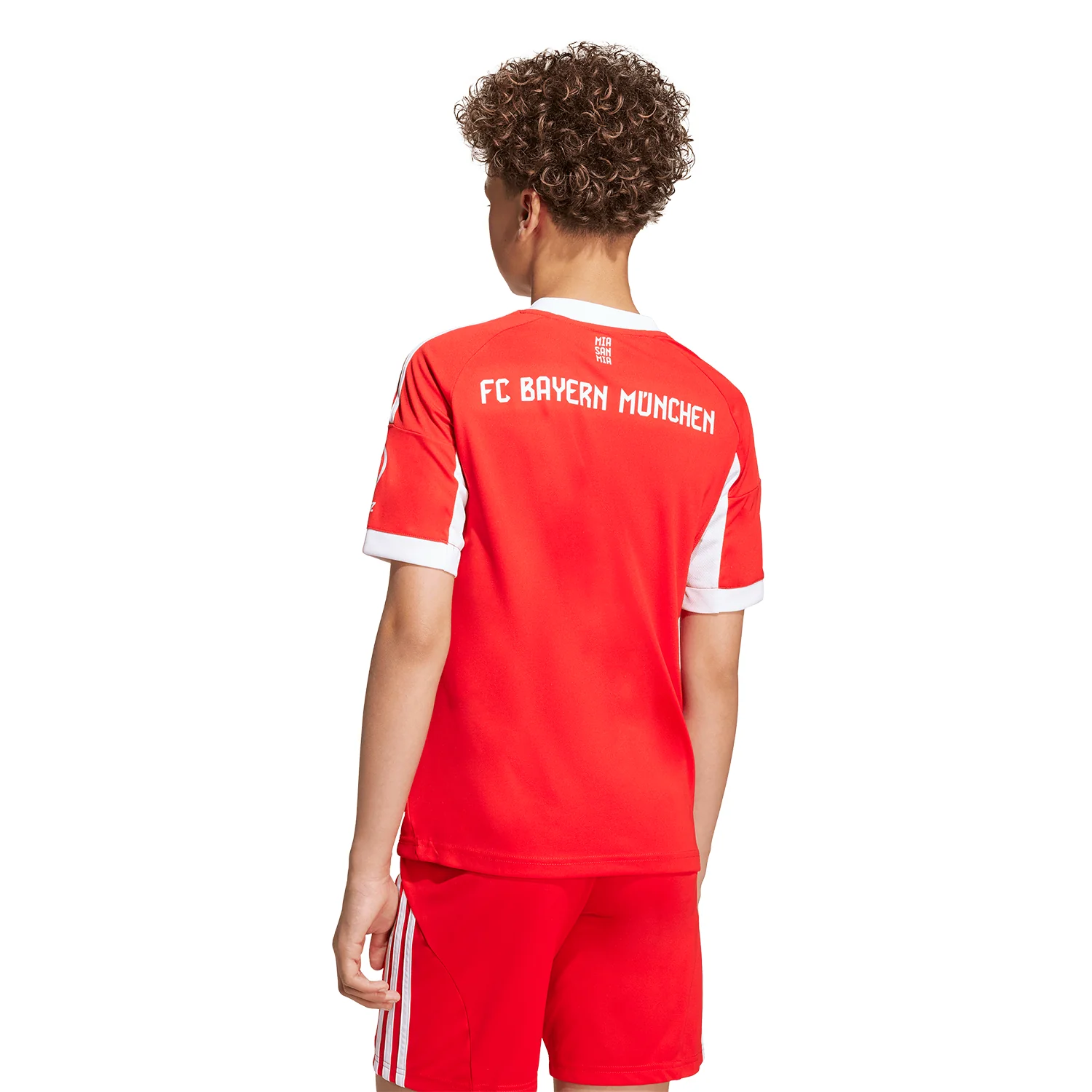 adidas Bayern Munich 2025-26 Youth Home Stadium Jersey - Image 4
